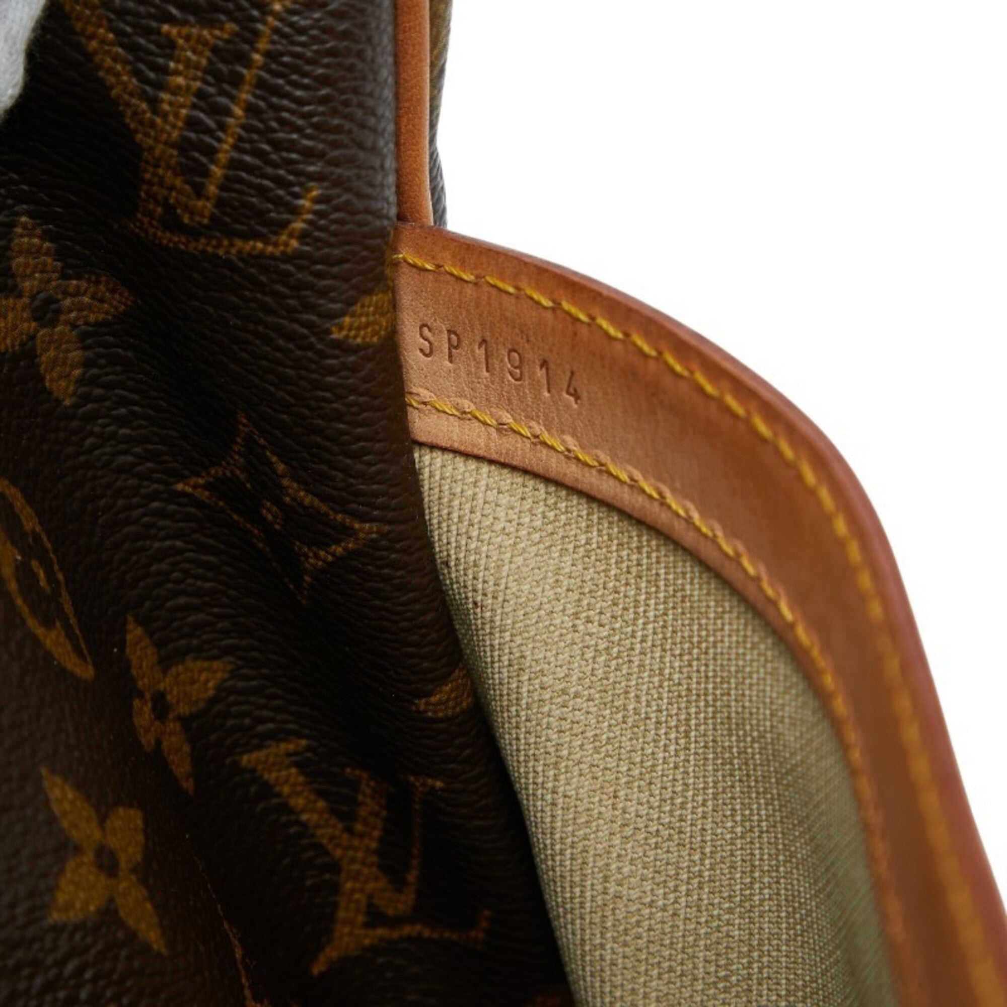 Louis Vuitton Brown Monogram Pvc Leather Shoulder Bag (Pre-Owned)