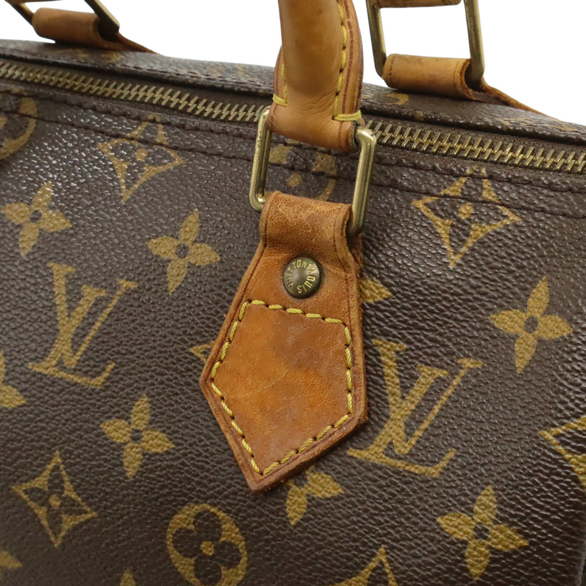Louis Vuitton Brown Monogram Handbag (Pre-Owned)