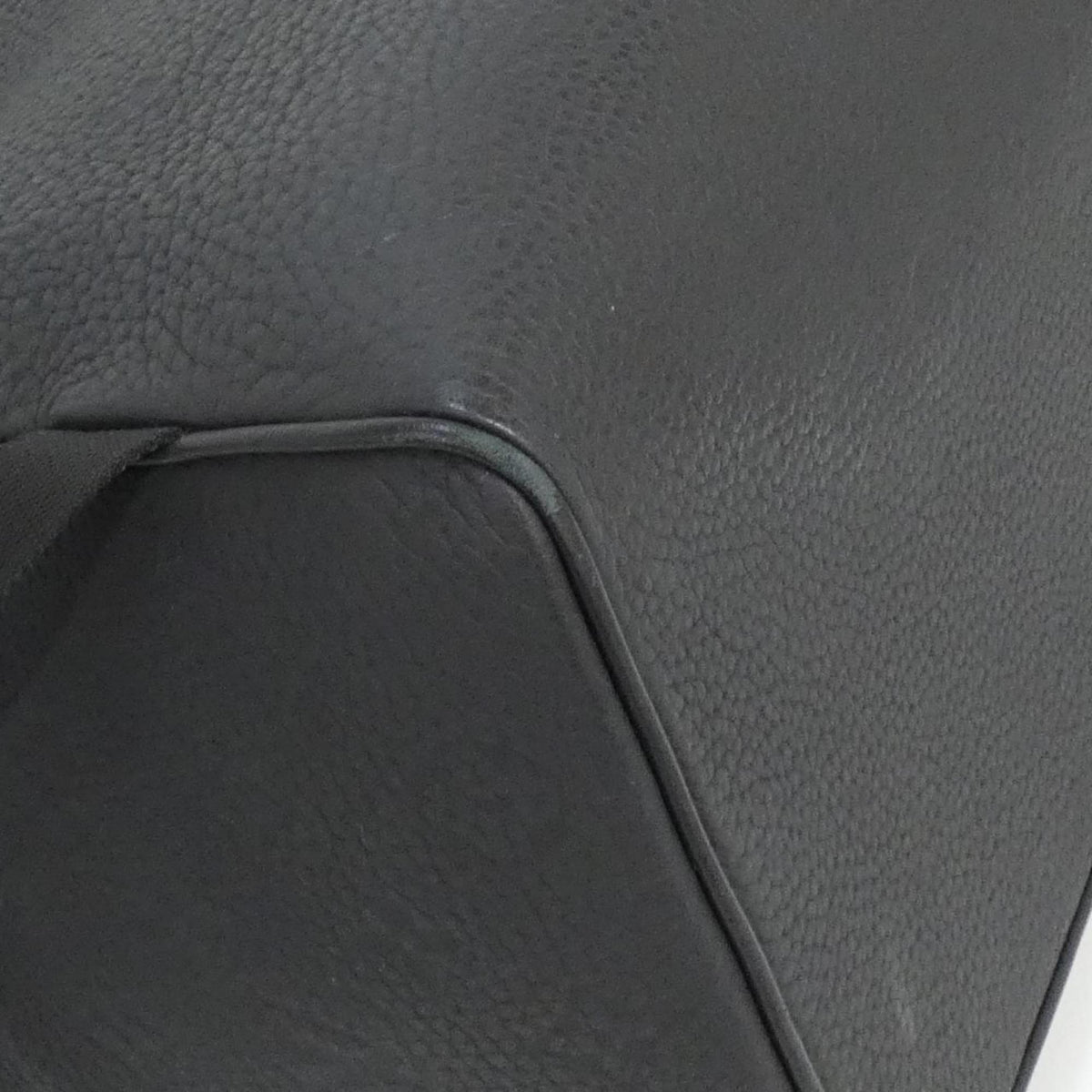 Louis Vuitton Black Leather Backpack (Pre-Owned)