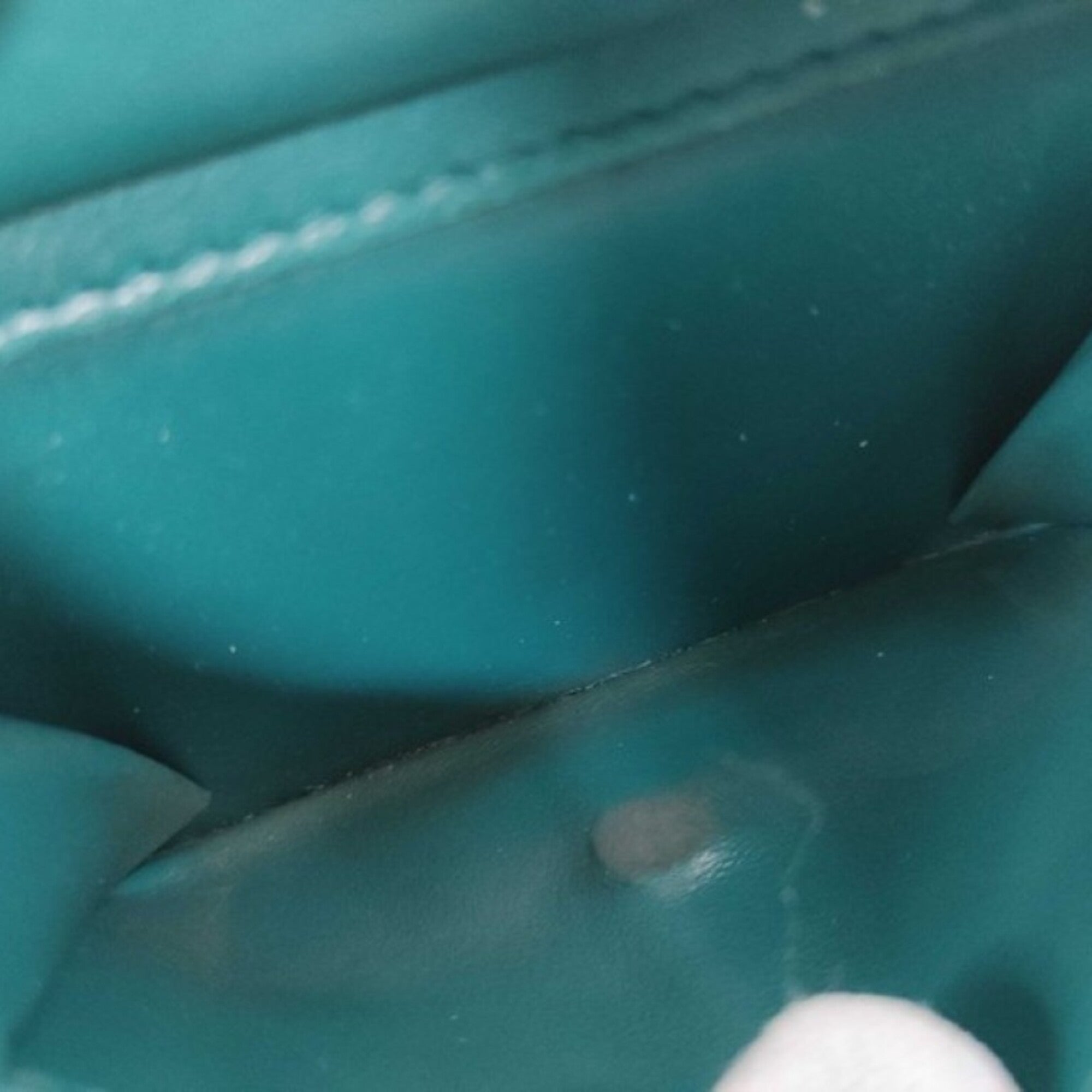 Bottega Veneta Intrecciato Green Leather Coin Purse/Coin Case (Pre-Owned)