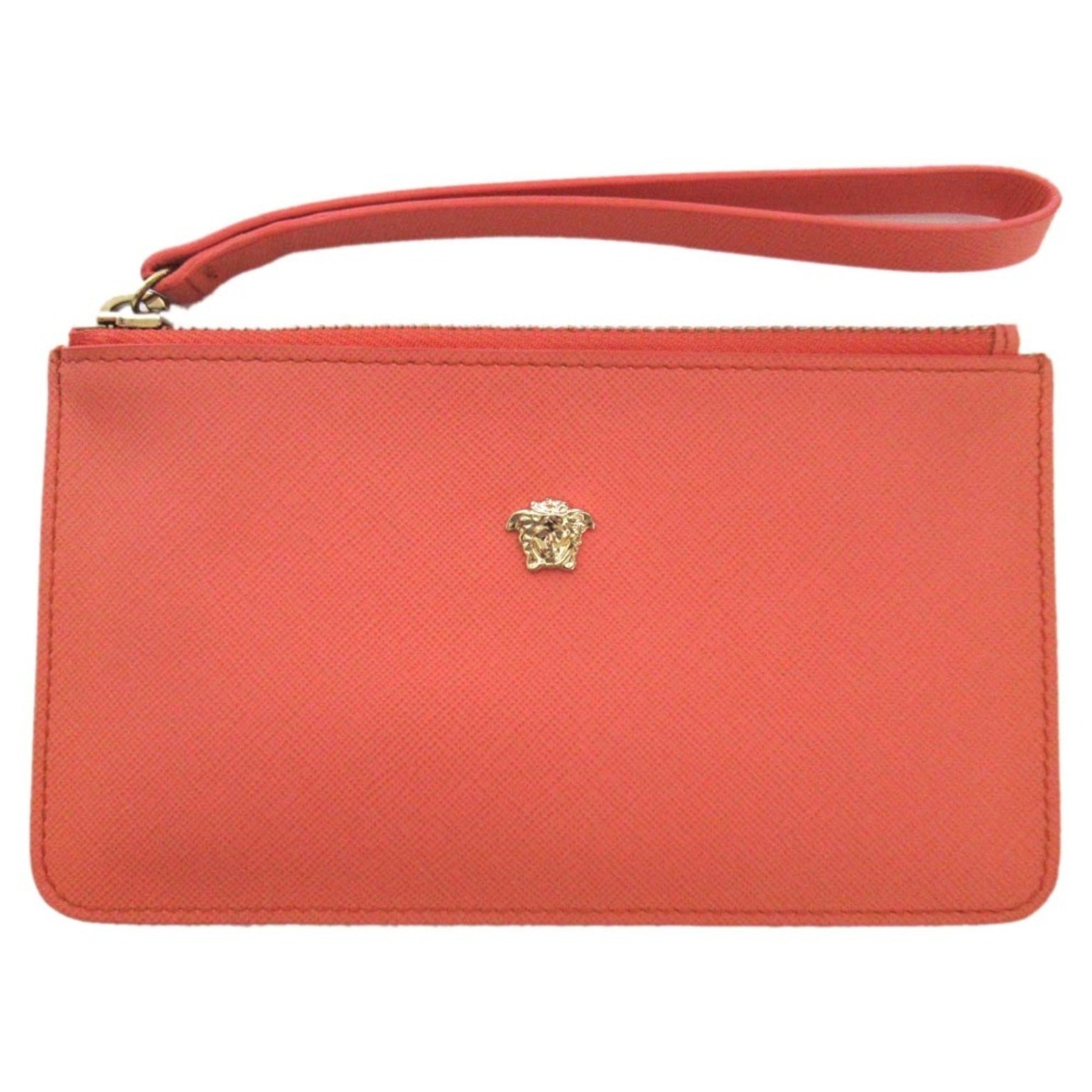 Versace Salmon Pink Pouch (Pre-Owned)