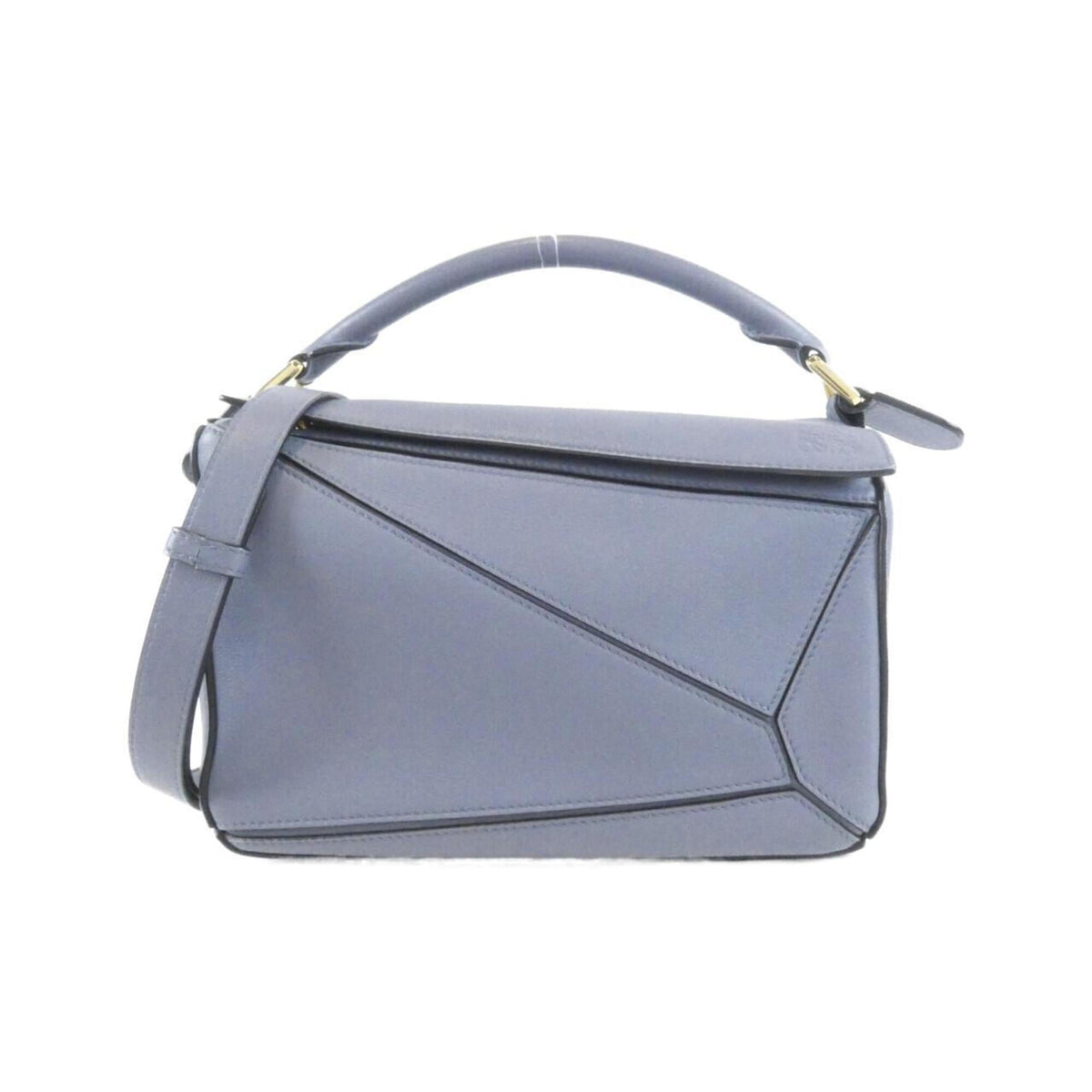 Loewe Gray Leather Handbag (Pre-Owned)