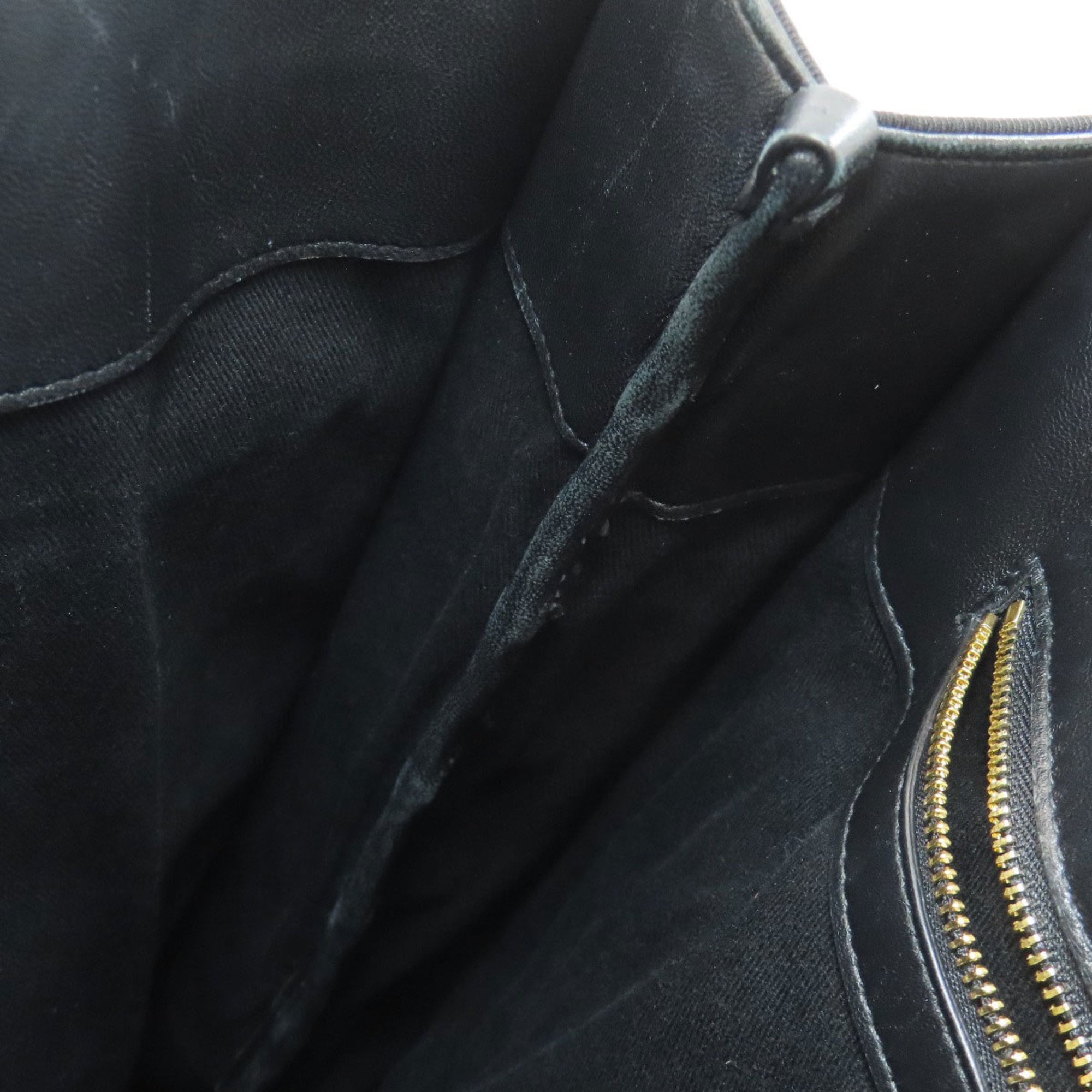 Salvatore Ferragamo Black Canvas Tote Bag (Pre-Owned)