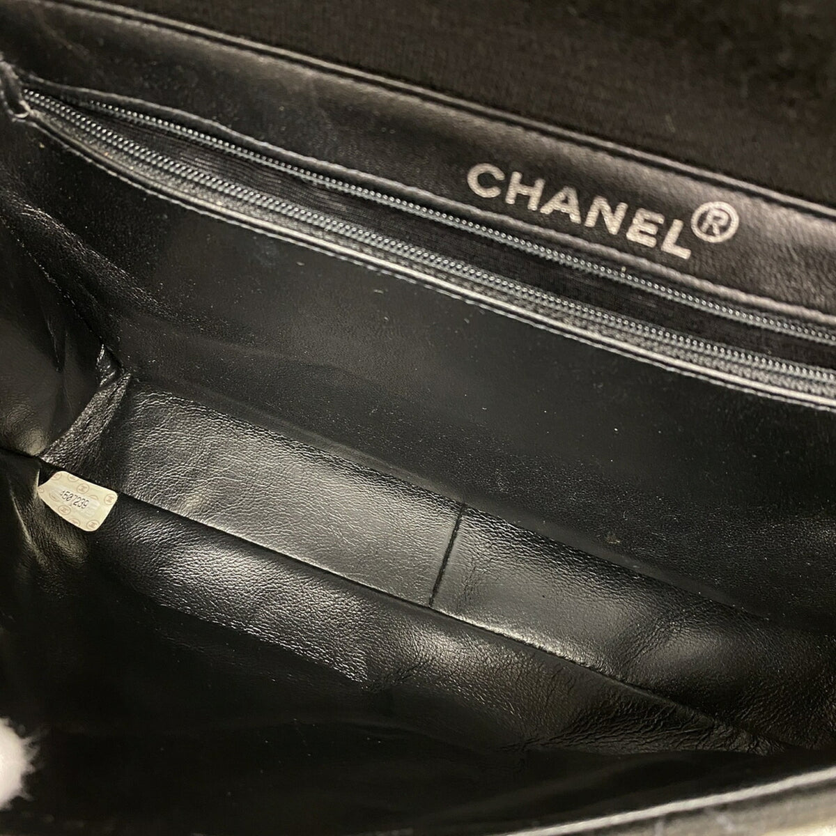 Chanel Black Cotton Handbag (Pre-Owned)