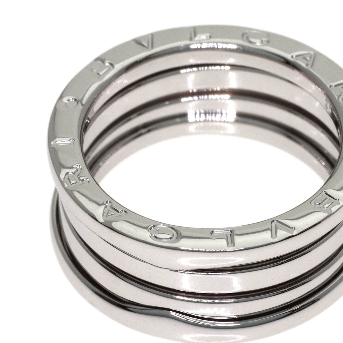 Bvlgari White Gold (18K) Band Ring (Pre-Owned)