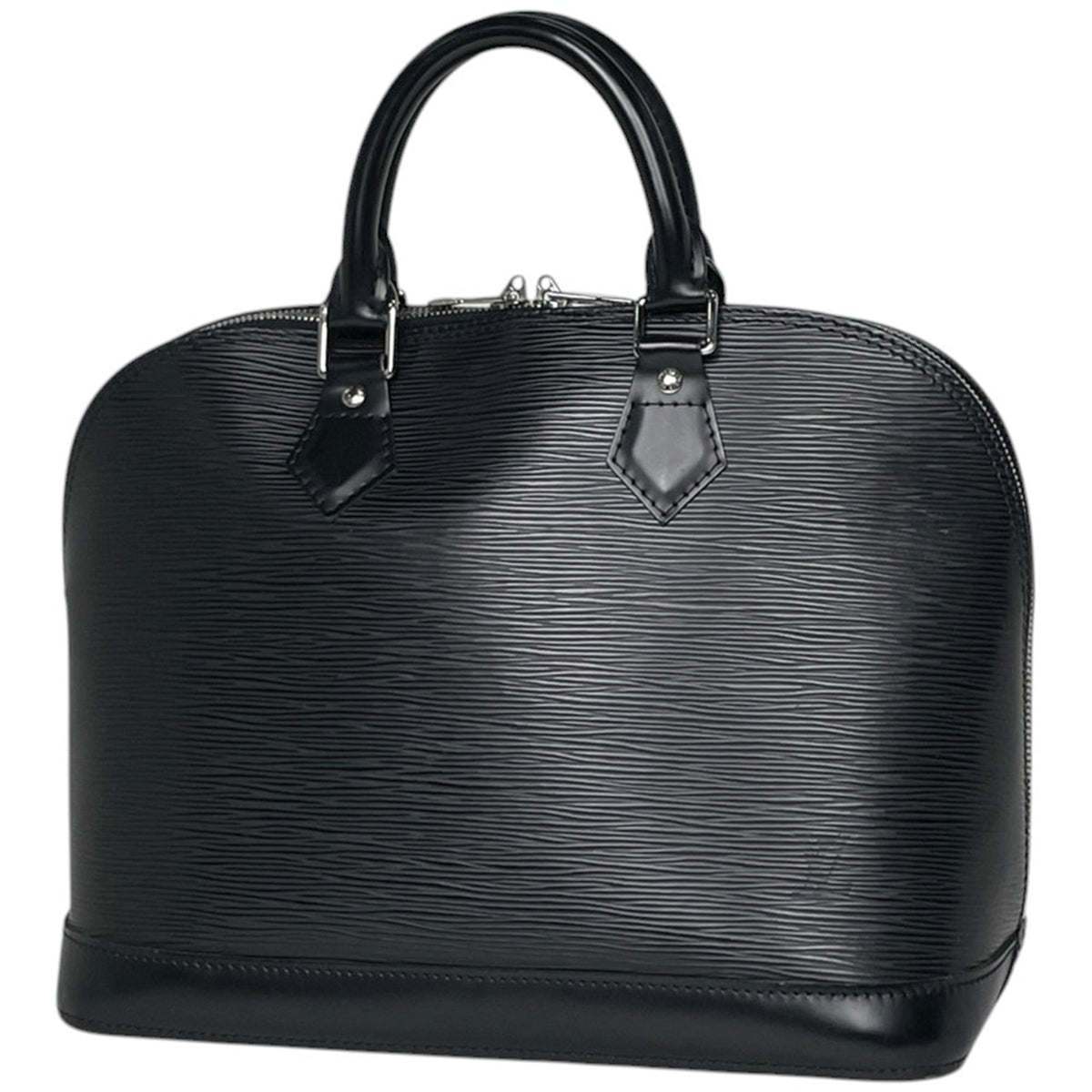 Louis Vuitton Black Noir Epi Leather Handbag (Pre-Owned)