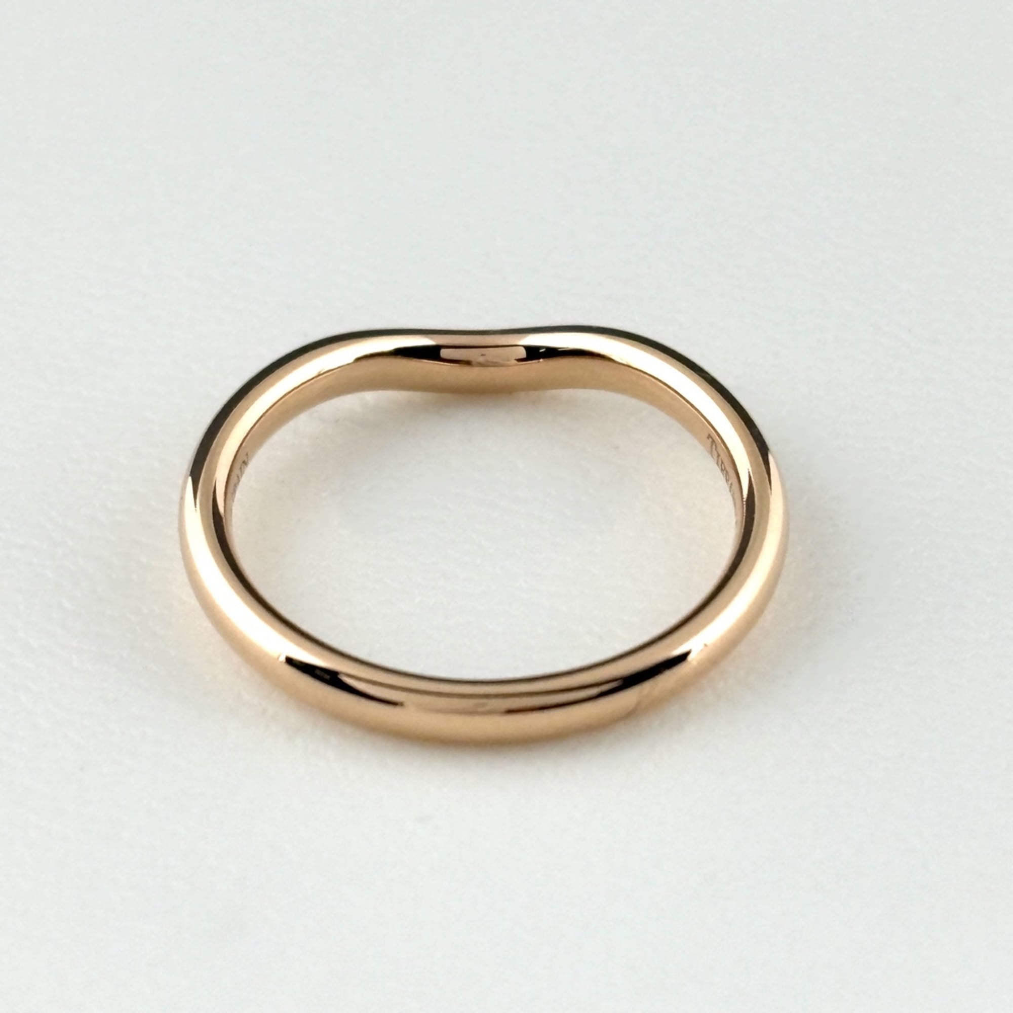 Tiffany Pink Gold (18K) Band Ring (Pre-Owned)