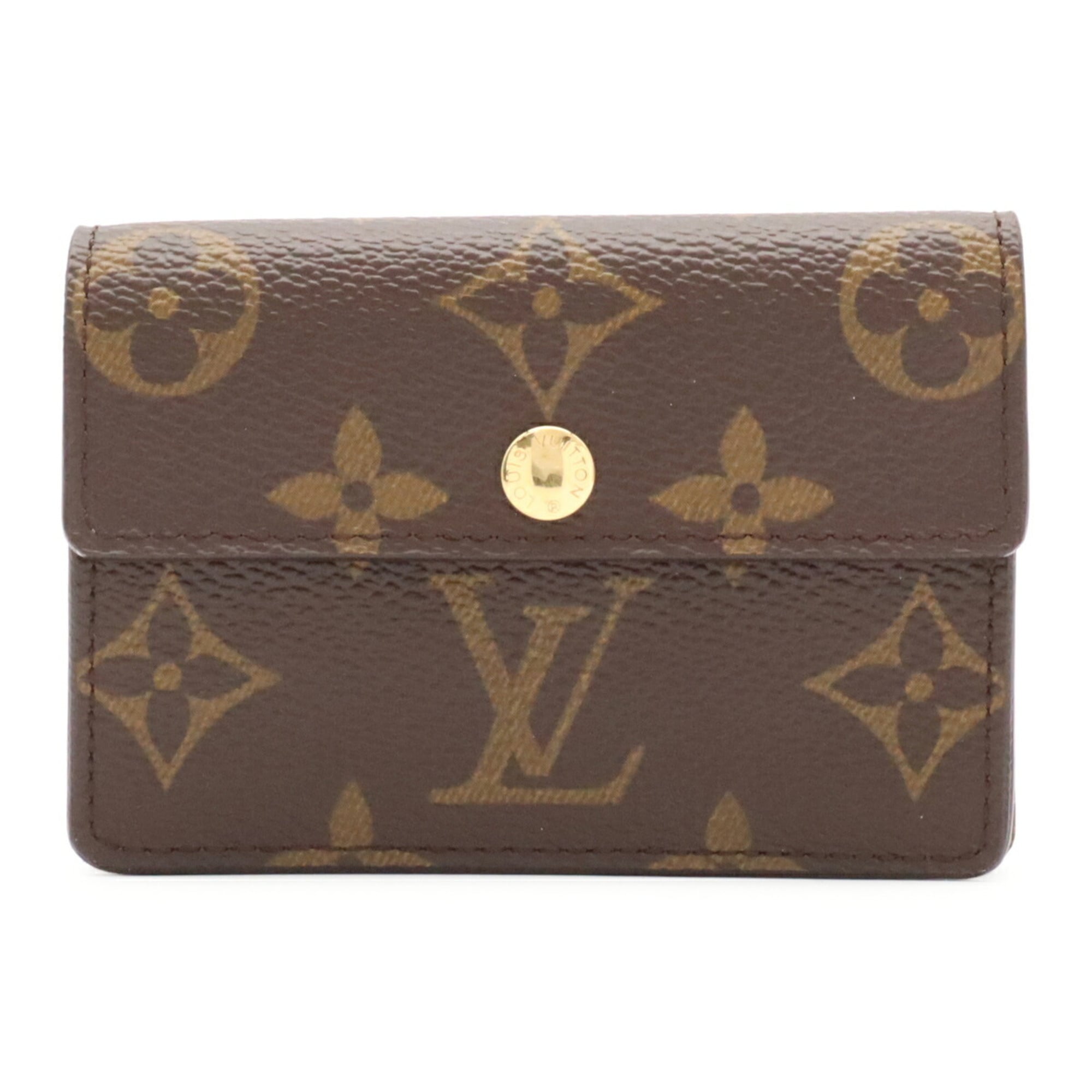 Louis Vuitton Brown Monogram Coin Purse/Coin Case (Pre-Owned)