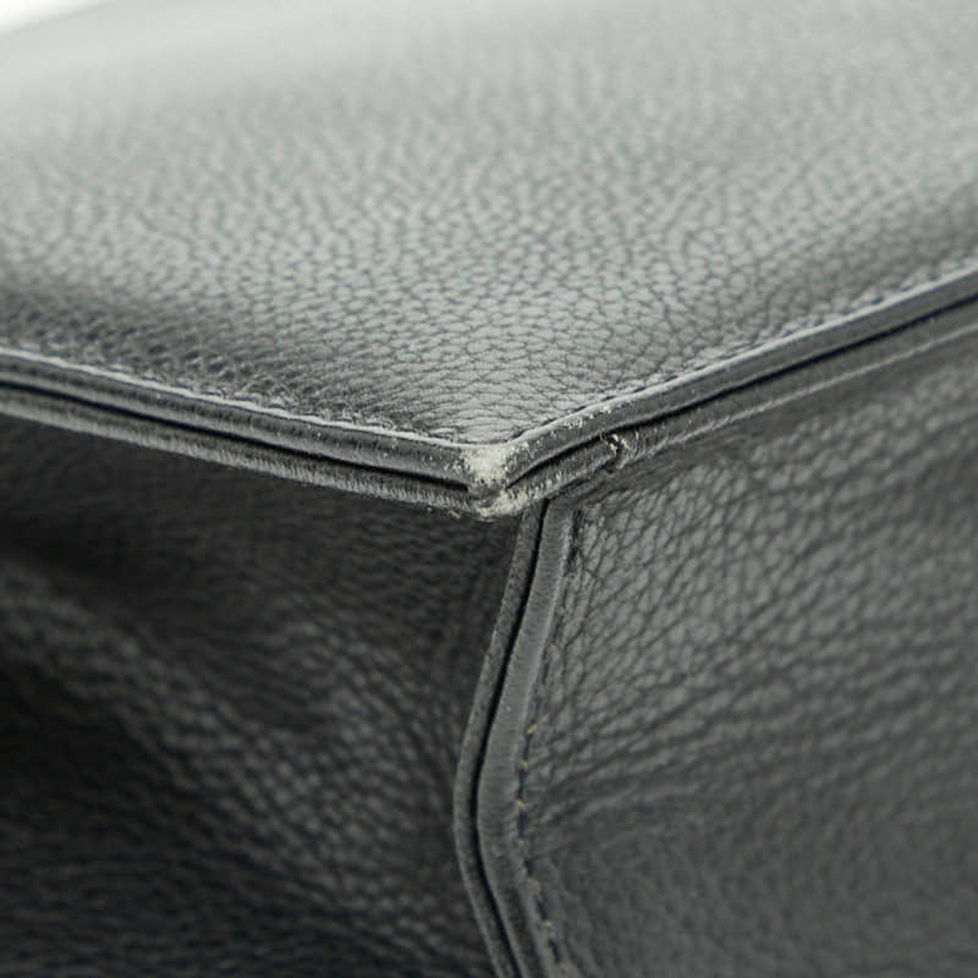 Saint Laurent Black Leather Clutch Bag (Pre-Owned)