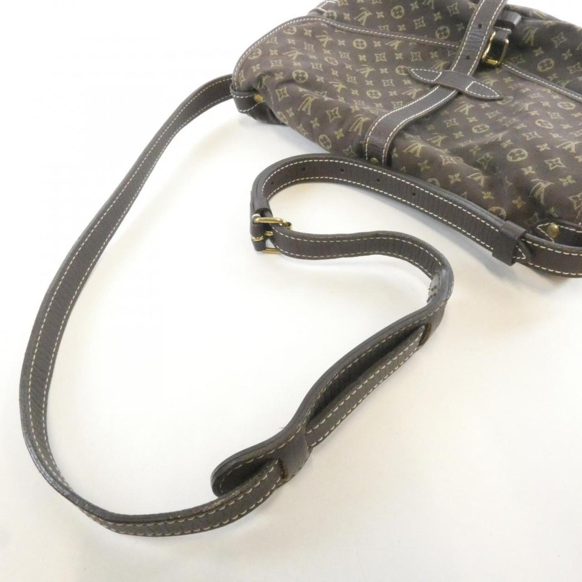 Louis Vuitton Ebene Canvas Shoulder Bag (Pre-Owned)