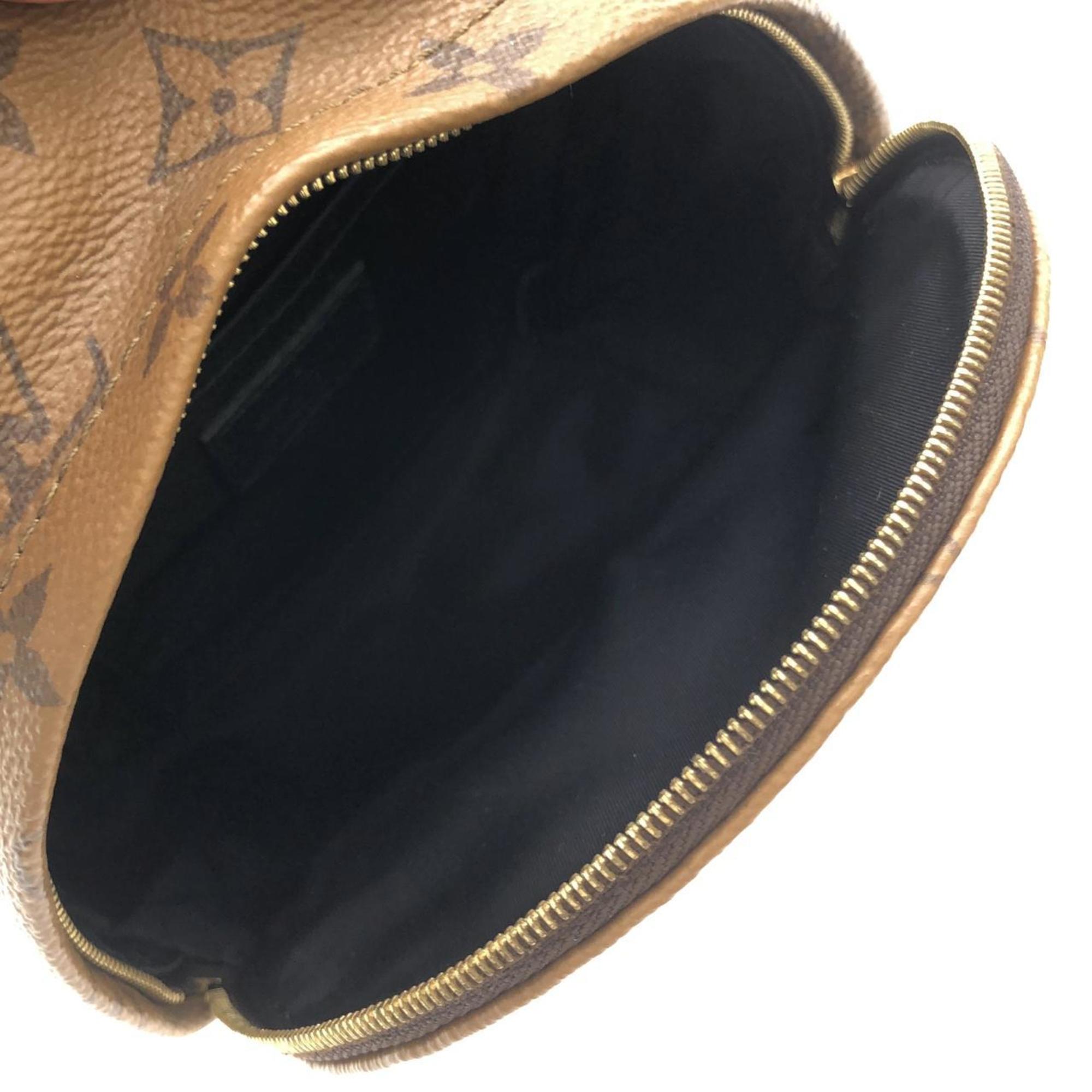 Louis Vuitton Brown Coated Canvas Backpack (Pre-Owned)