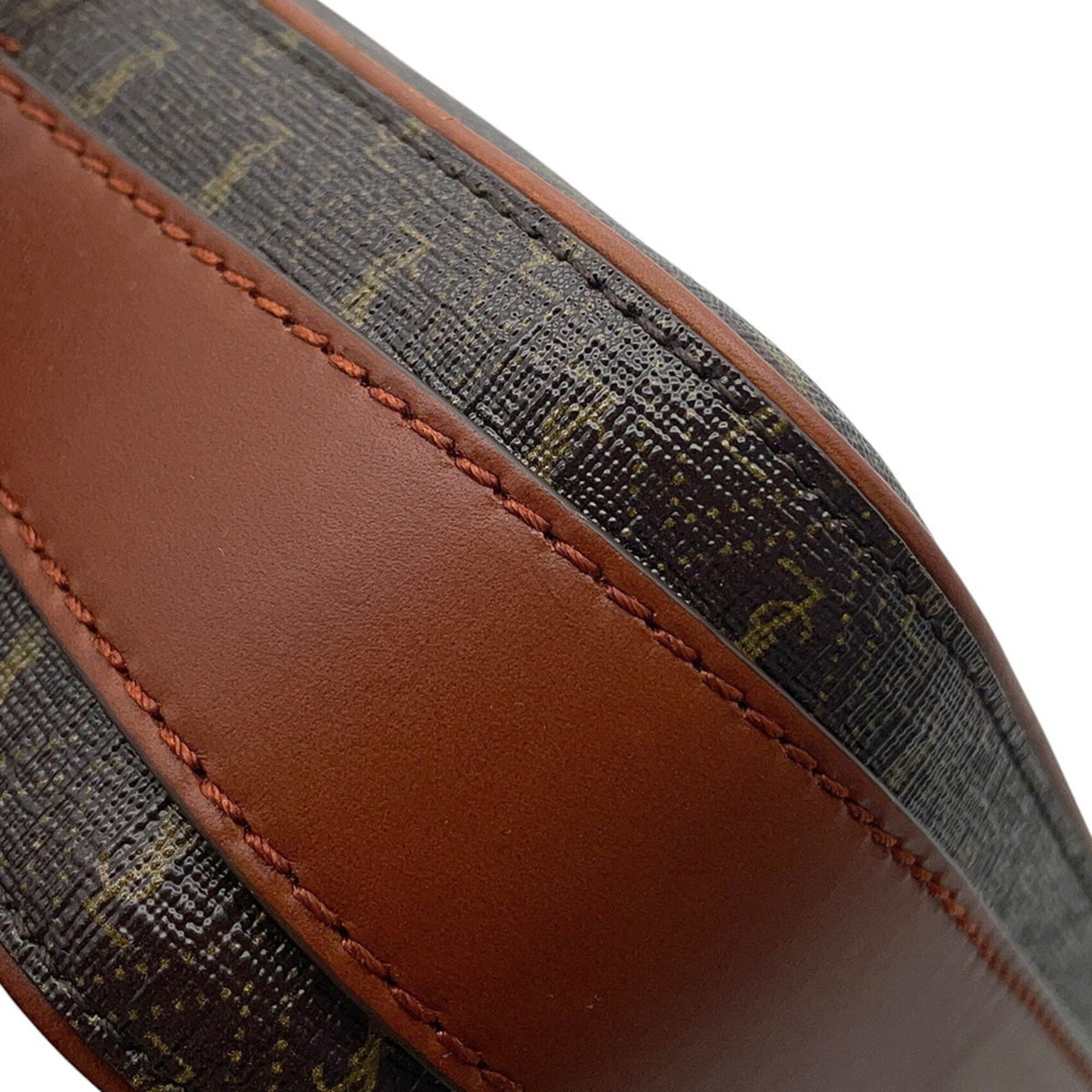 Yves Saint Laurent Brown Pvc Leather Shoulder Bag (Pre-Owned)