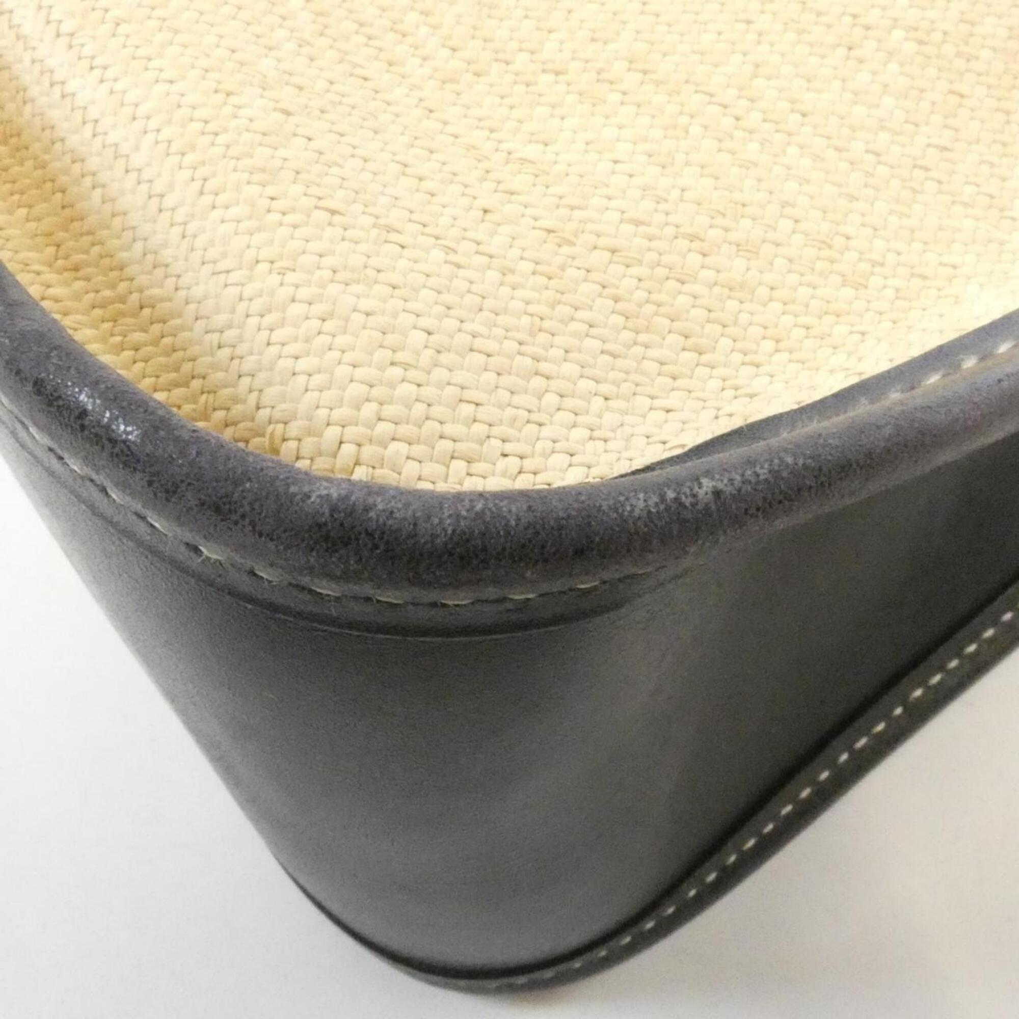 Hermes Blue Indigo Box Calf Leather Shoulder Bag (Pre-Owned)