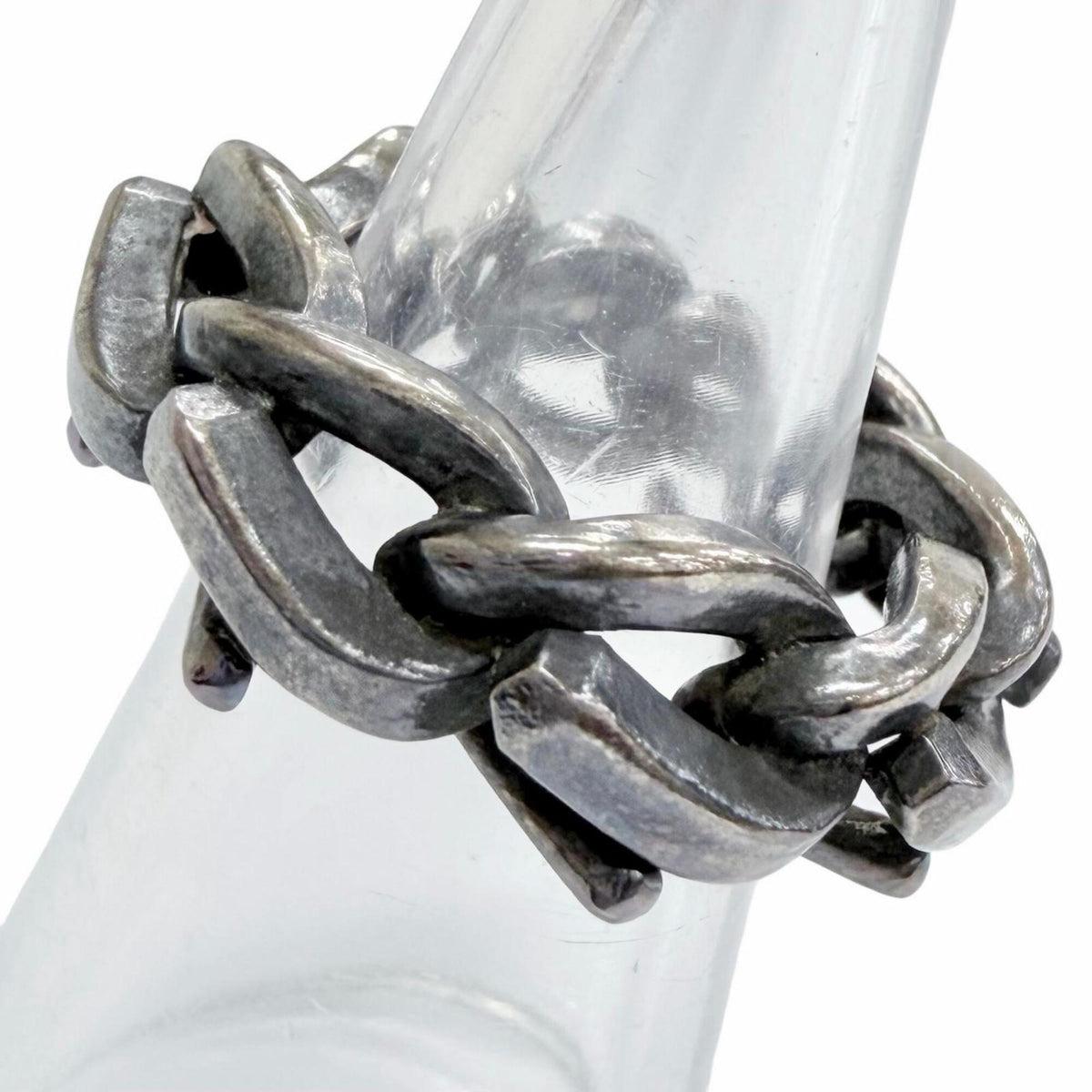 Tiffany Silver Silver 925 Band Ring (Pre-Owned)