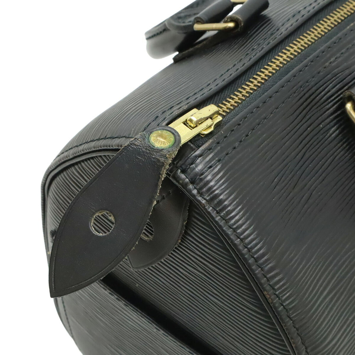 Louis Vuitton Black Noir Epi Leather Handbag (Pre-Owned)