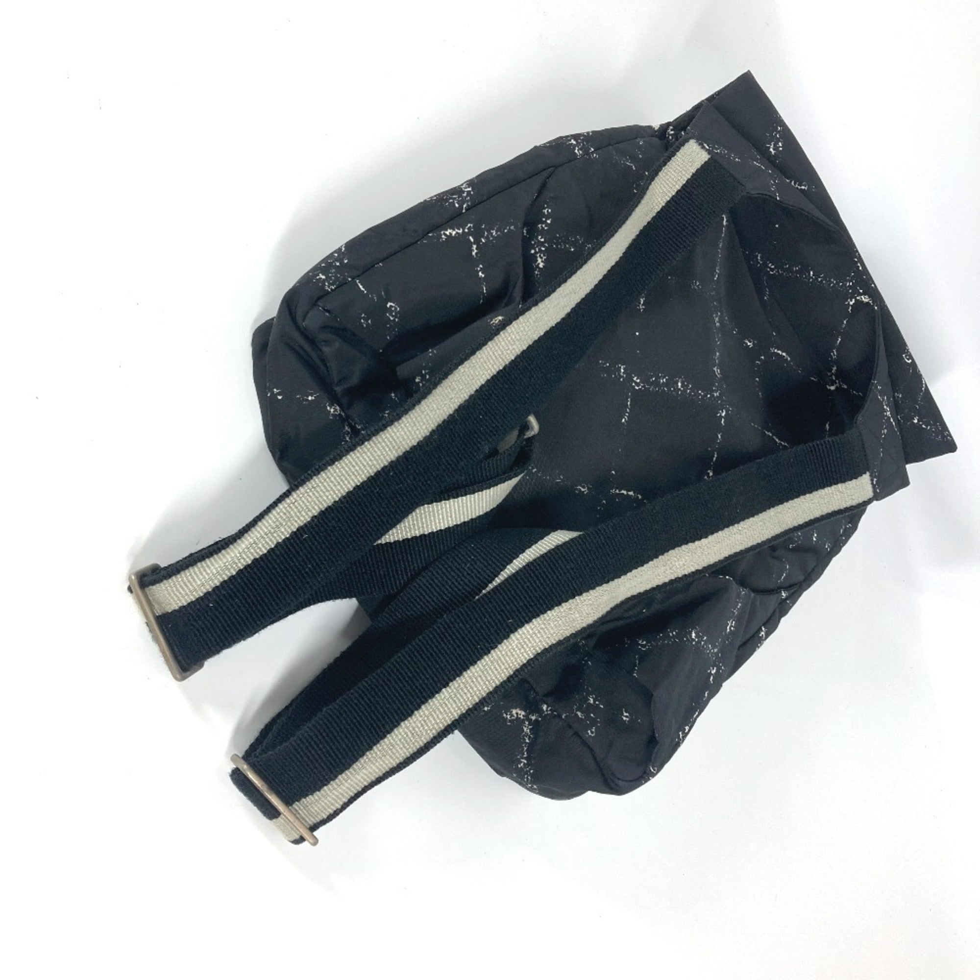 Chanel Black Nylon Backpack (Pre-Owned)