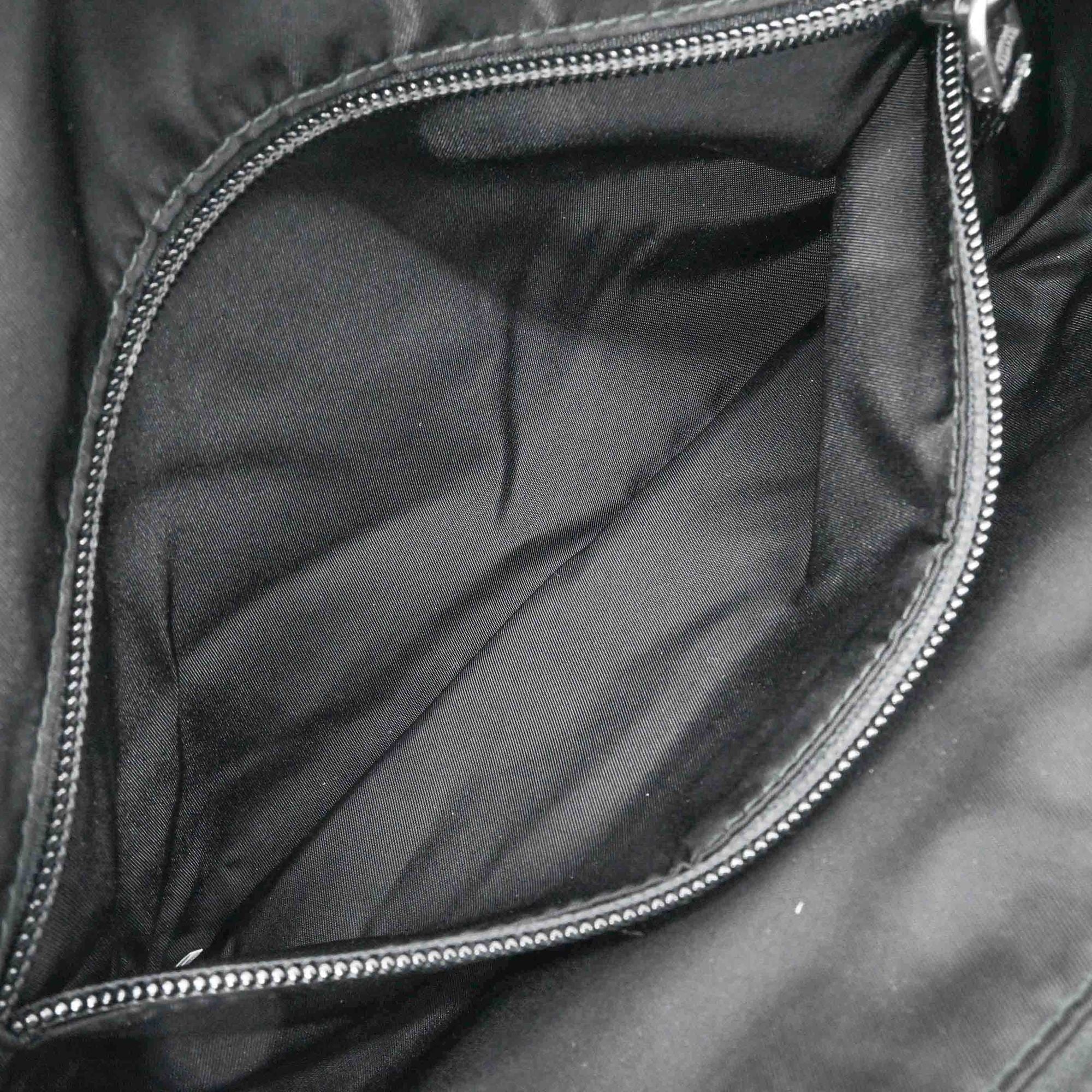 Prada Black Nylon Fanny Pack Sling Bag (Pre-Owned)