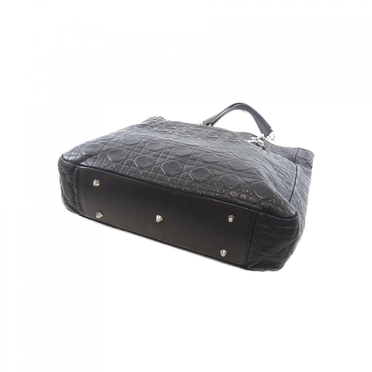 Christian Dior Black Leather Handbag (Pre-Owned)