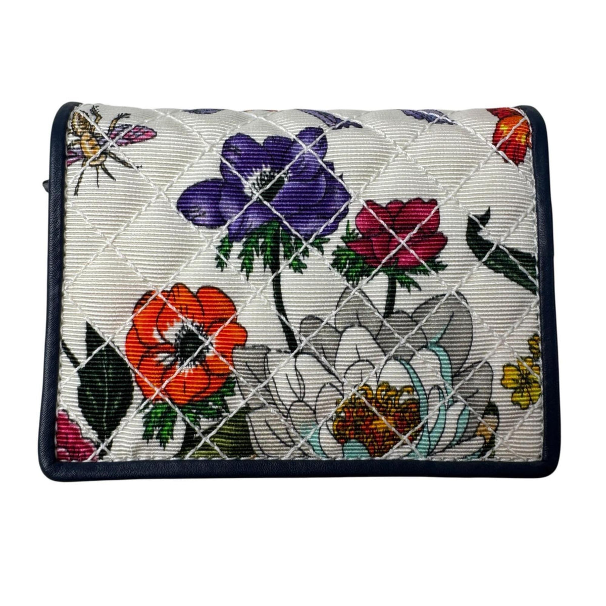 Gucci Multi-Color Canvas Leather Wallet (Bi-Fold) (Pre-Owned)