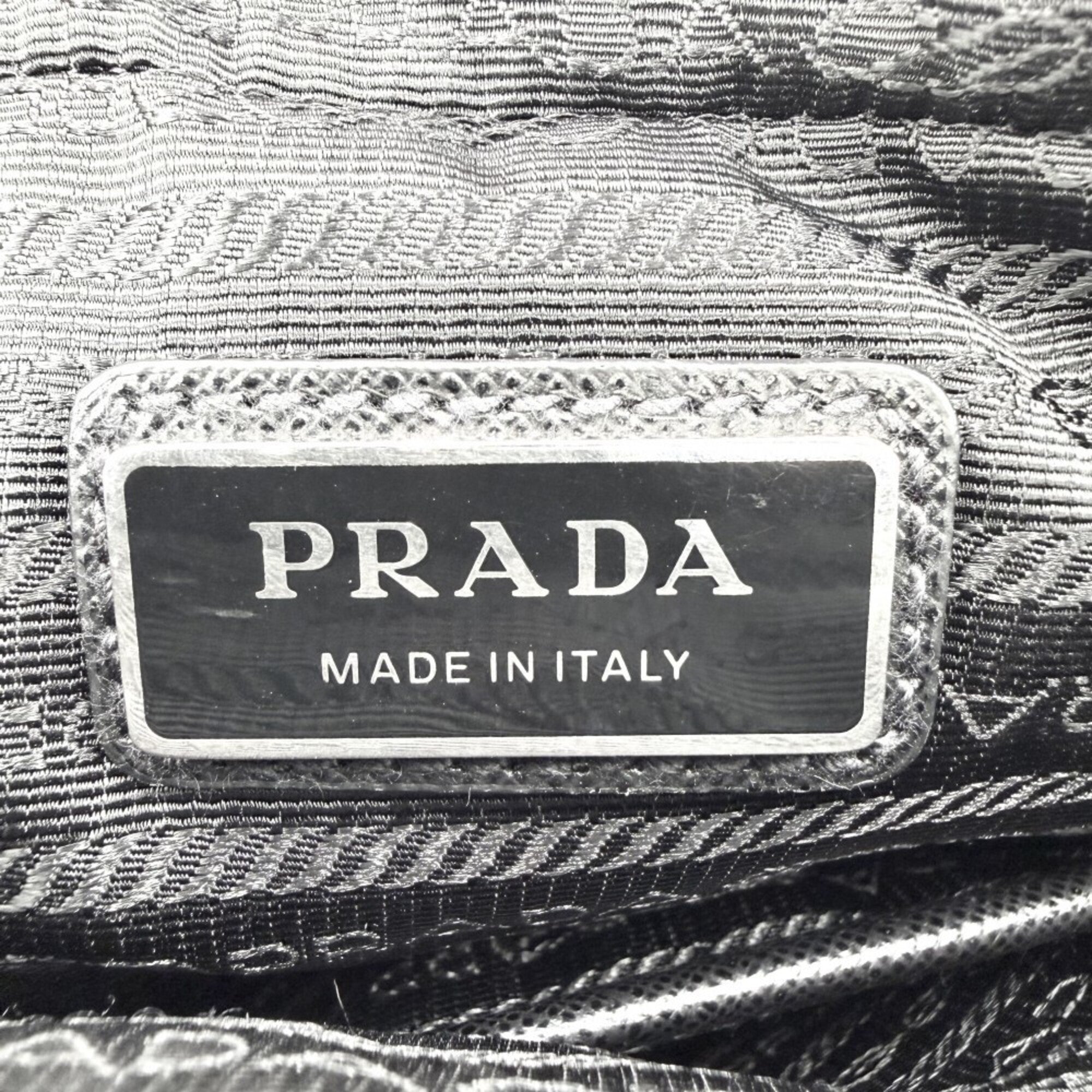 Prada Black Nylon Shoulder Bag (Pre-Owned)