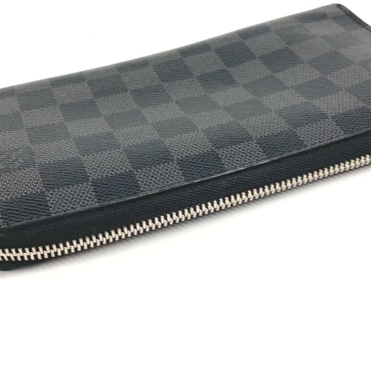 Louis Vuitton Black Damier Graphite Damier Graphite Long Wallet (Bi-Fold) (Pre-Owned)