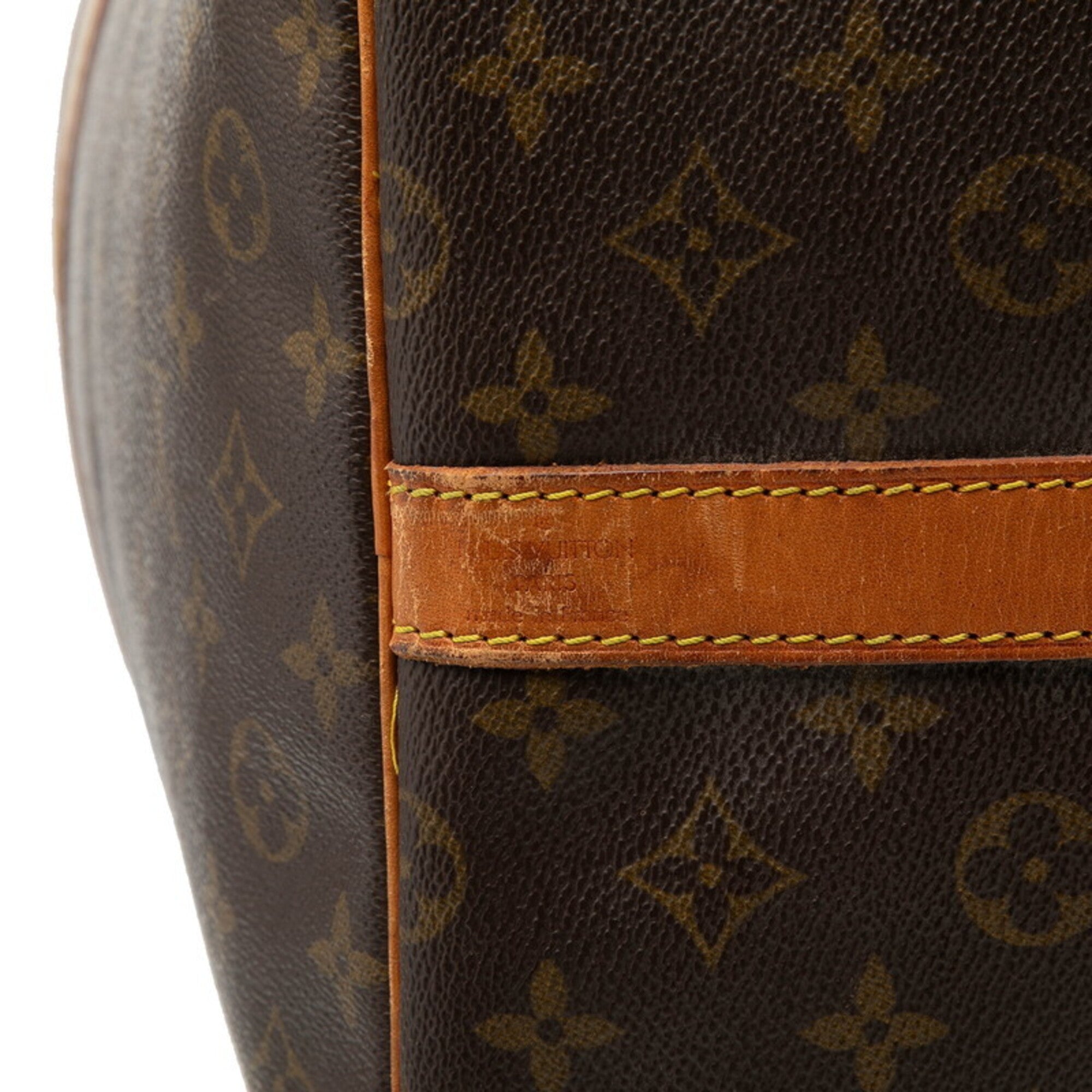 Louis Vuitton Monogram Brown Pvc Leather Boston Bag Shoulder Bag (Pre-Owned)