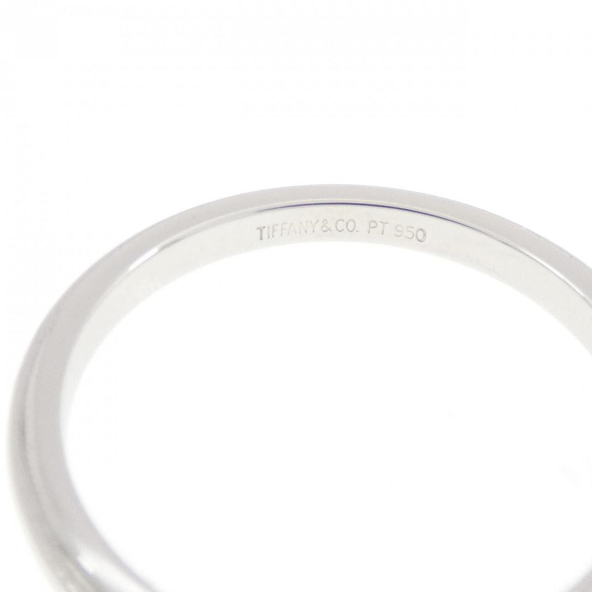Tiffany Platinum 950 Band Ring (Pre-Owned)