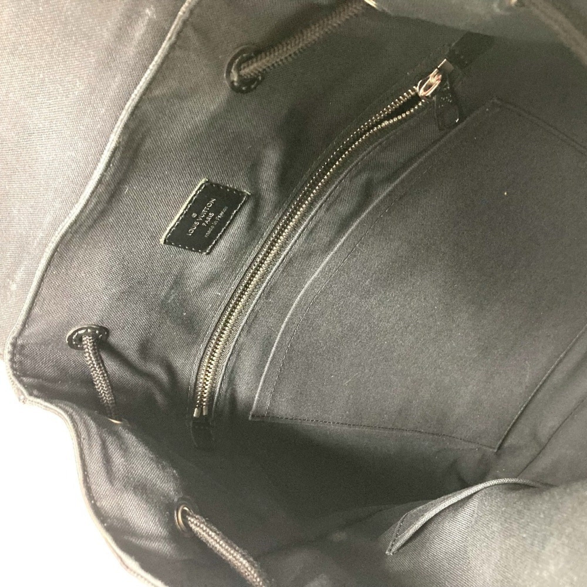 Louis Vuitton Black Damier Graphite Backpack (Pre-Owned)