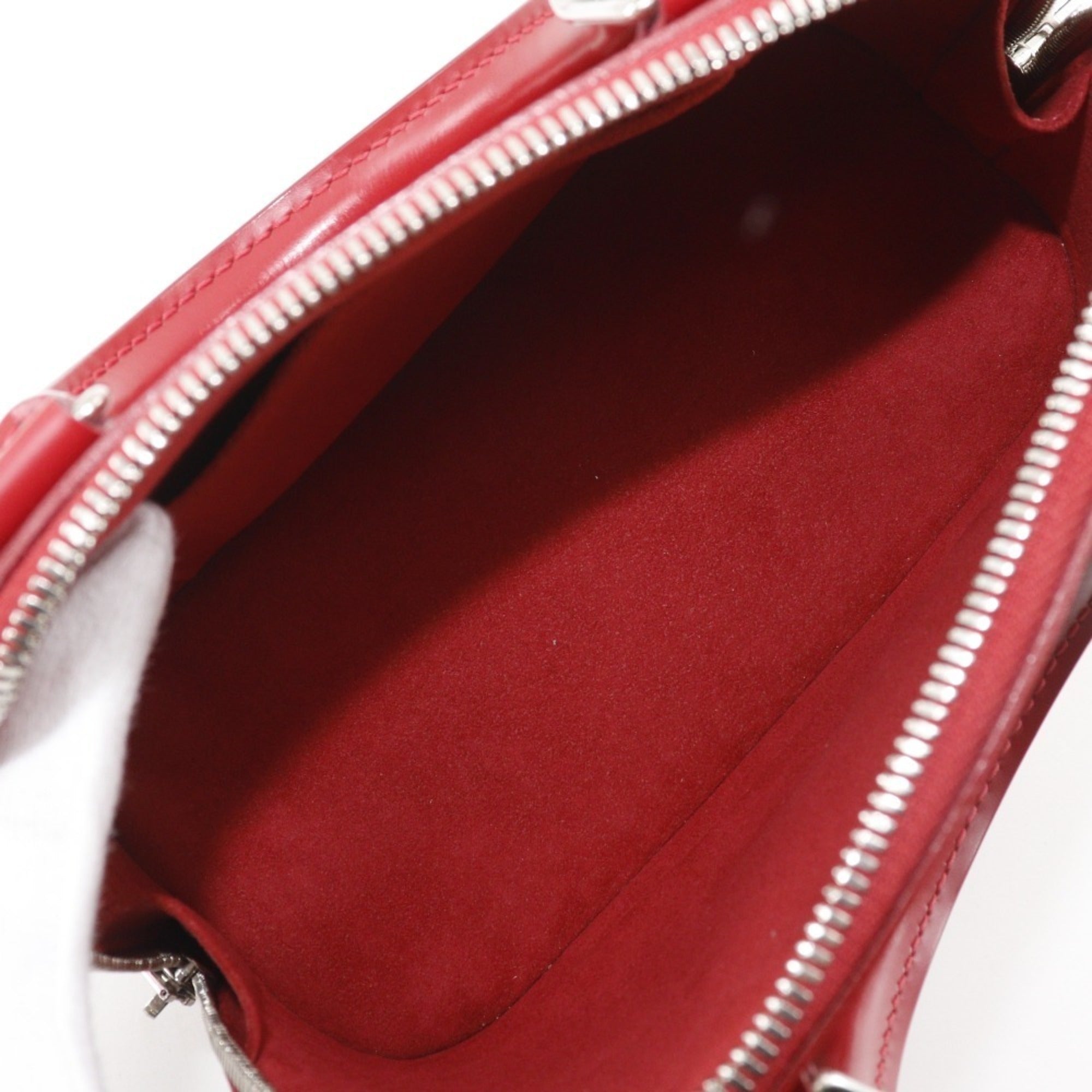 Louis Vuitton Red Color Epi Leather Handbag (Pre-Owned)