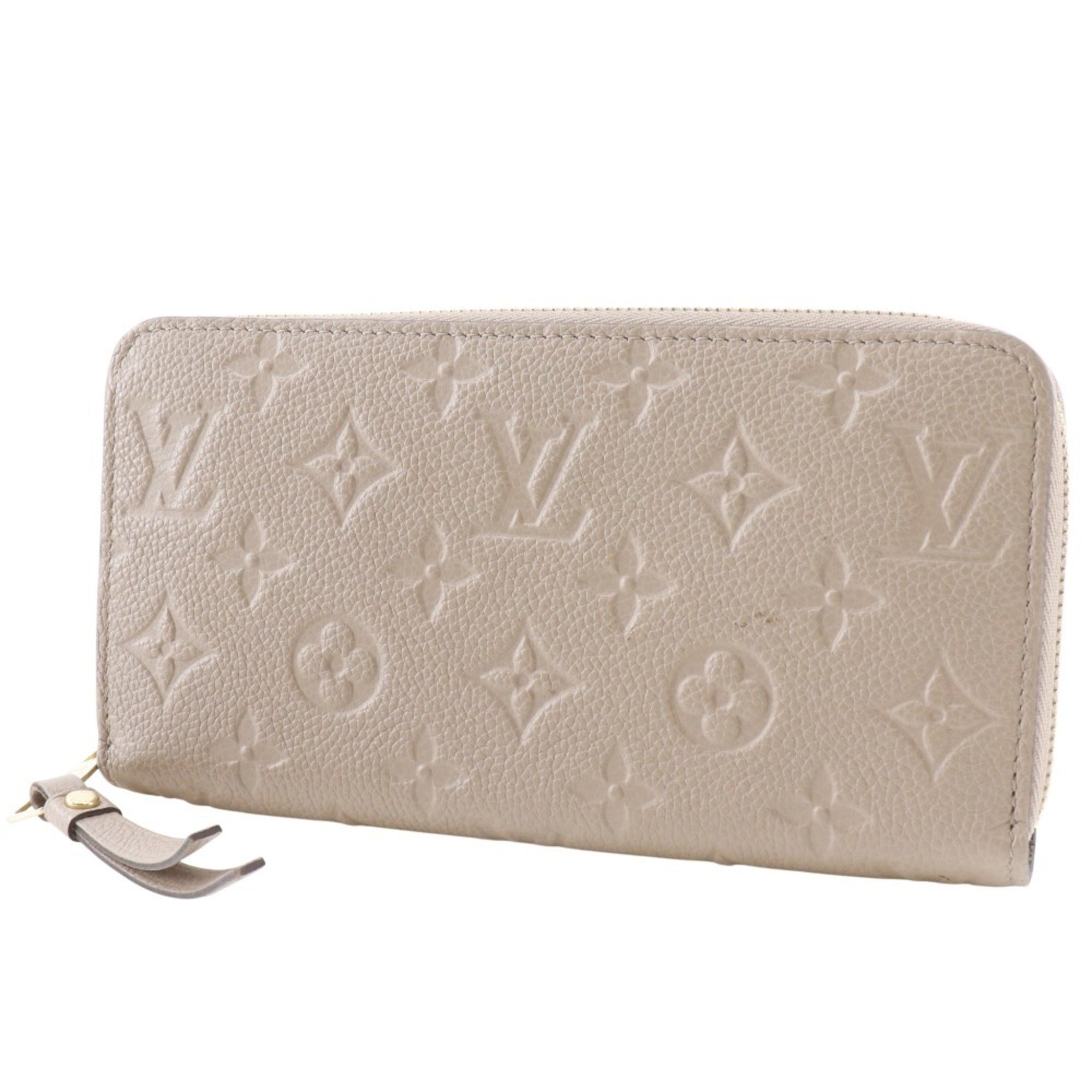 Louis Vuitton Monogram Empreinte Gray Monogram Empreinte Long Wallet (Bi-Fold) (Pre-Owned)
