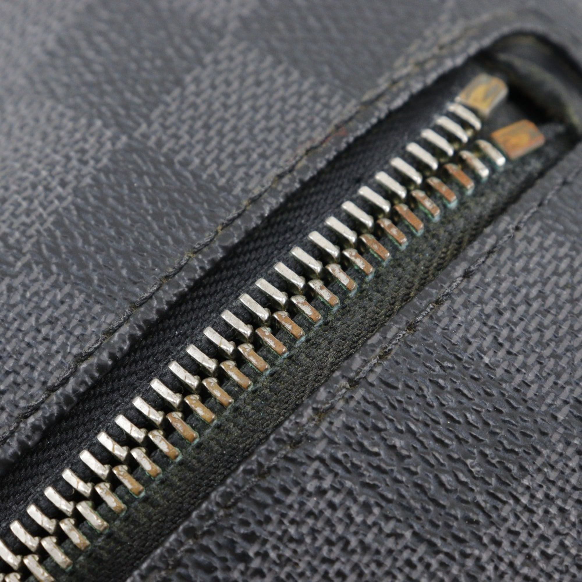 Louis Vuitton Black Damier Graphite Canvas Shoulder Bag (Pre-Owned)