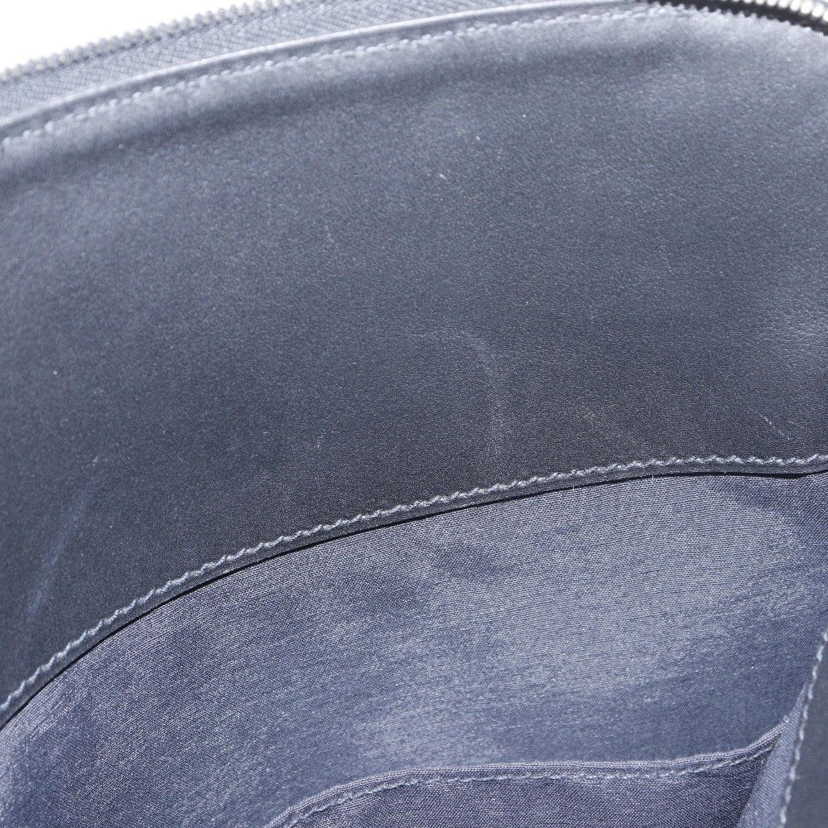 Hermes Black Canvas Pouch (Pre-Owned)