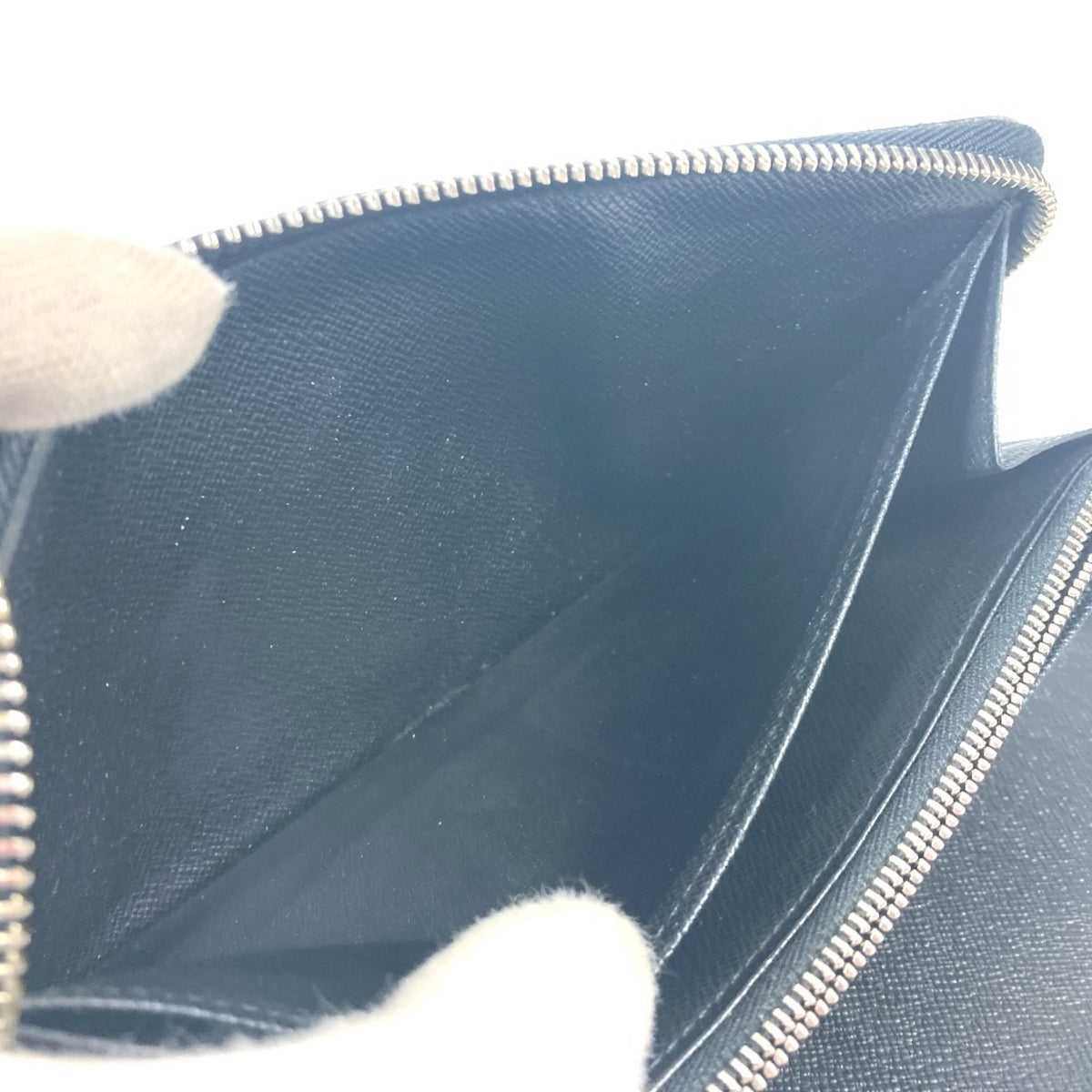 Louis Vuitton Damier Graphite Black Damier Graphite Long Wallet (Bi-Fold) (Pre-Owned)