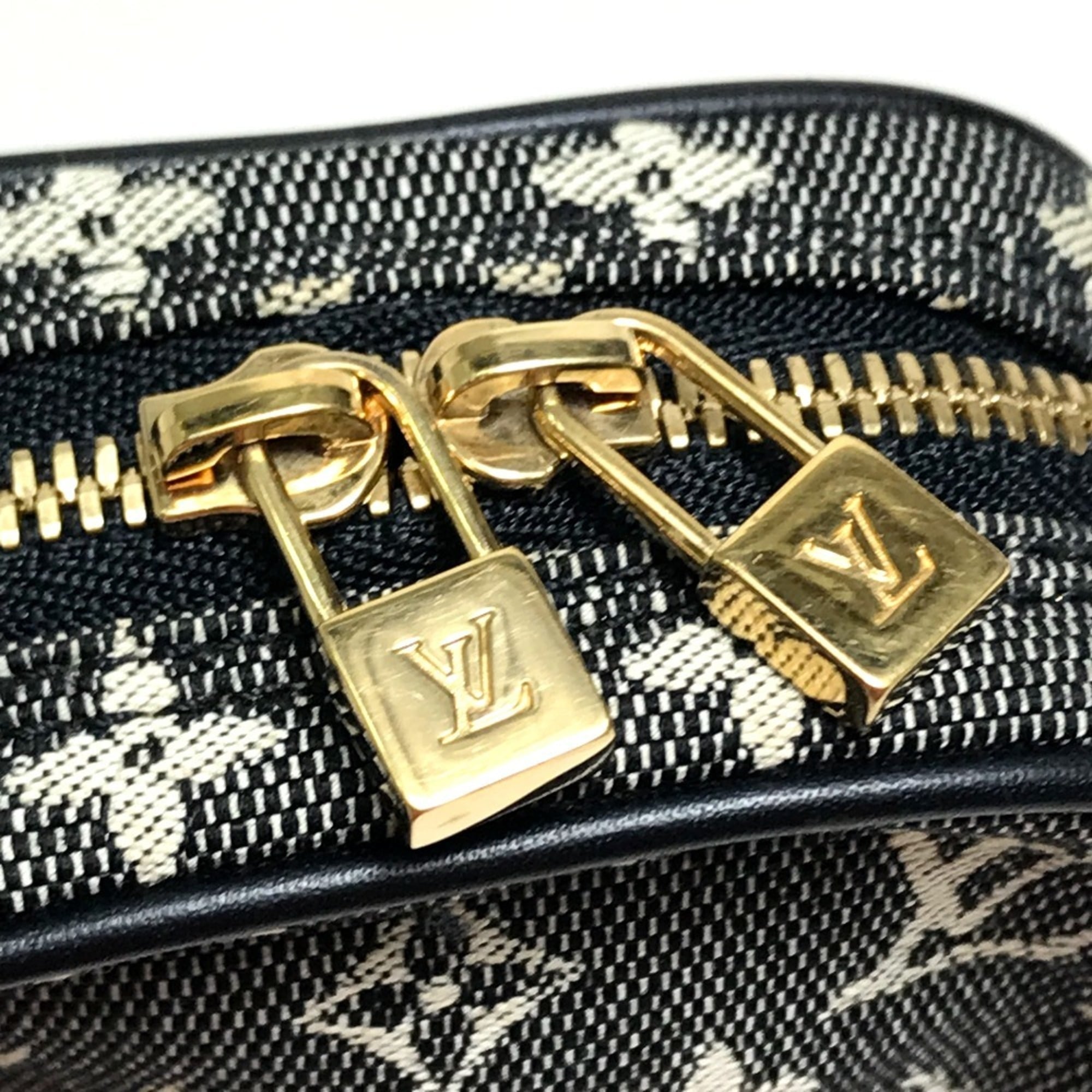 Louis Vuitton Monogram Mini Gray Monogram Mini Pouch (Pre-Owned)