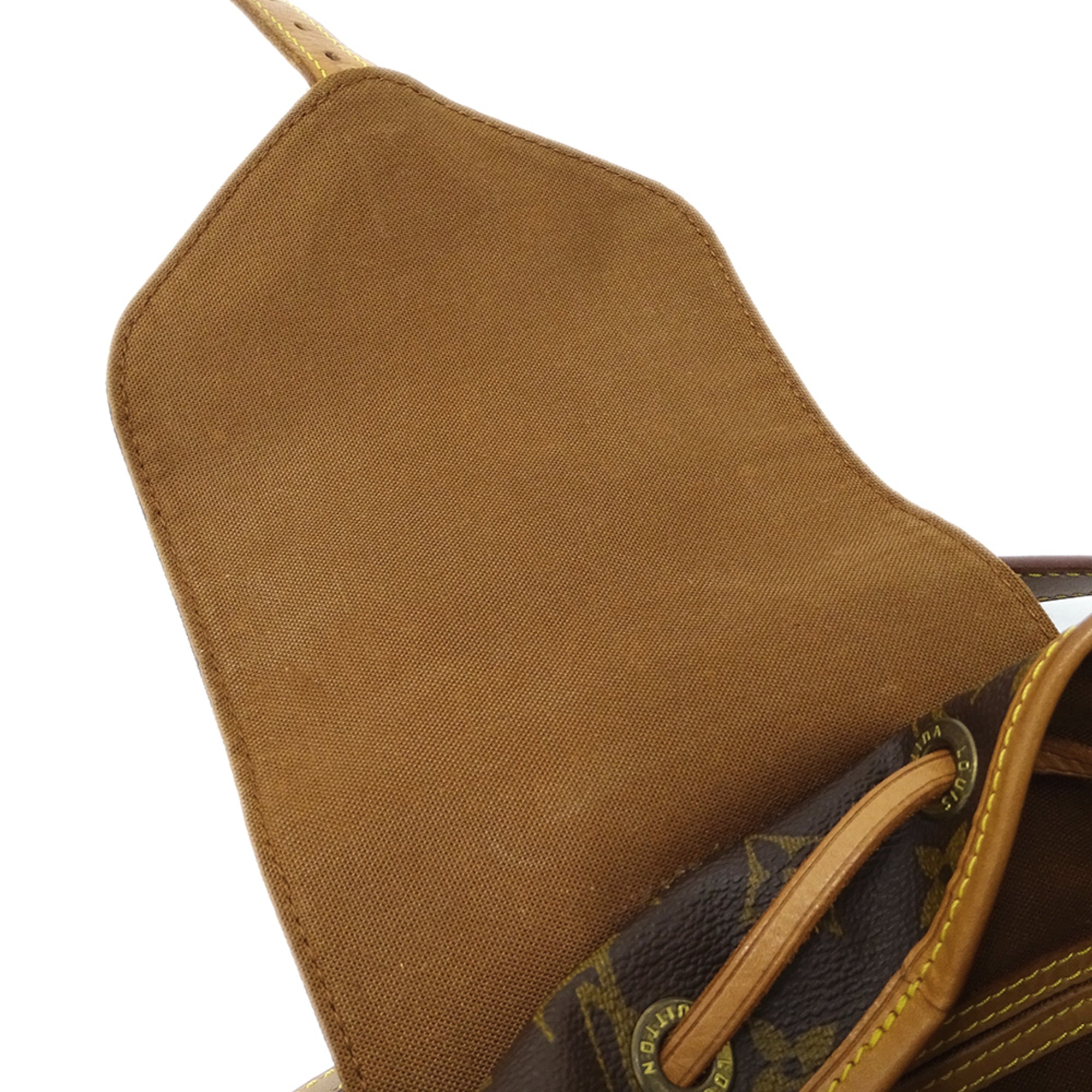 Louis Vuitton Brown Monogram Canvas Handbag (Pre-Owned)