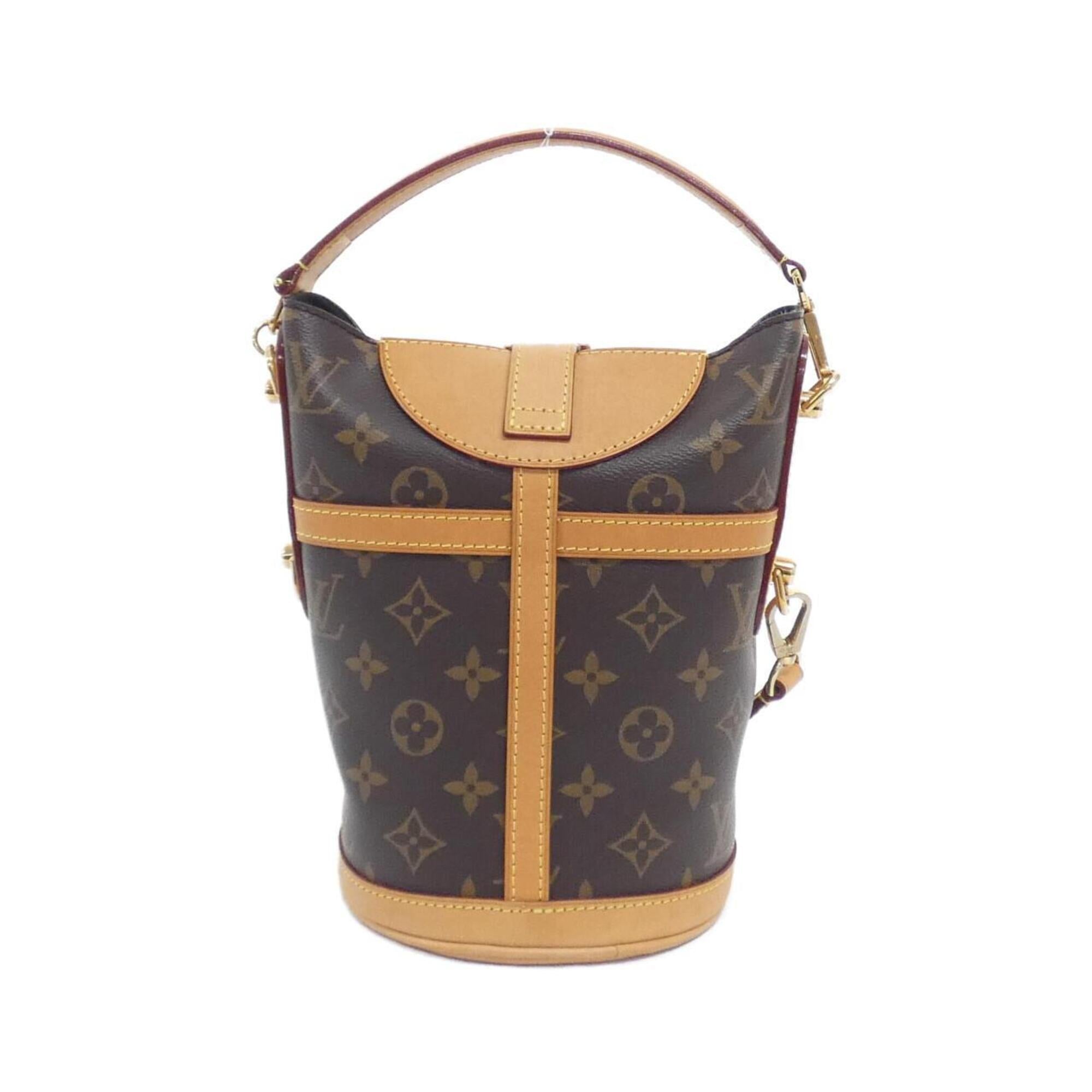 Louis Vuitton Marron Coated Canvas Handbag (Pre-Owned)
