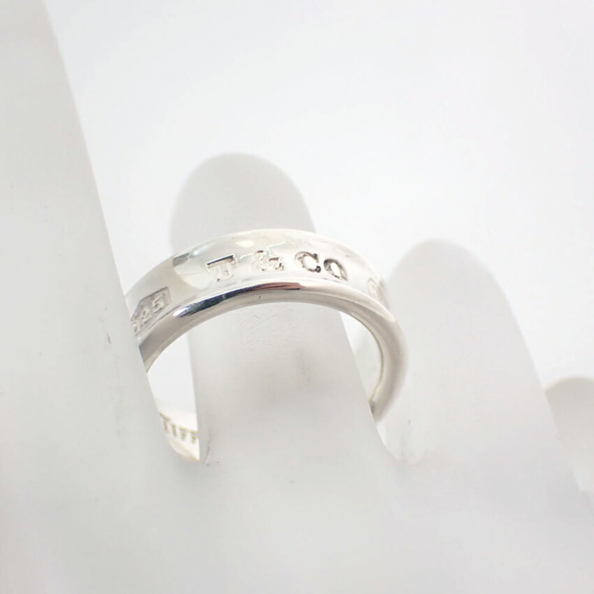 Tiffany Sterling Silver 925 Band Ring (Pre-Owned)