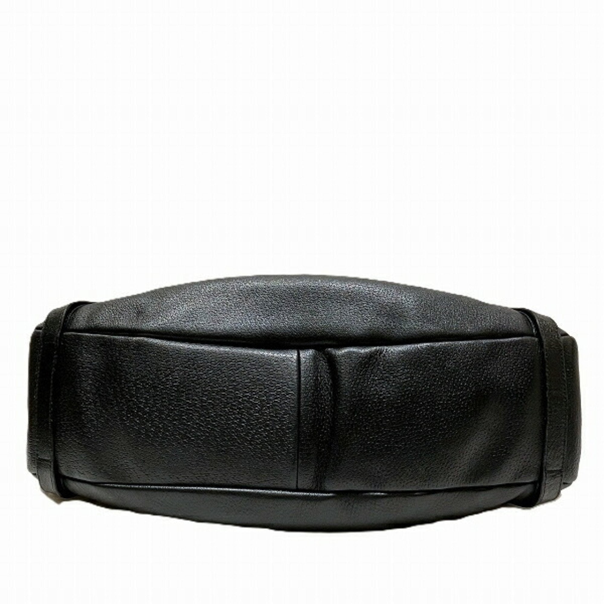 Gucci Black Leather Tote Bag (Pre-Owned)