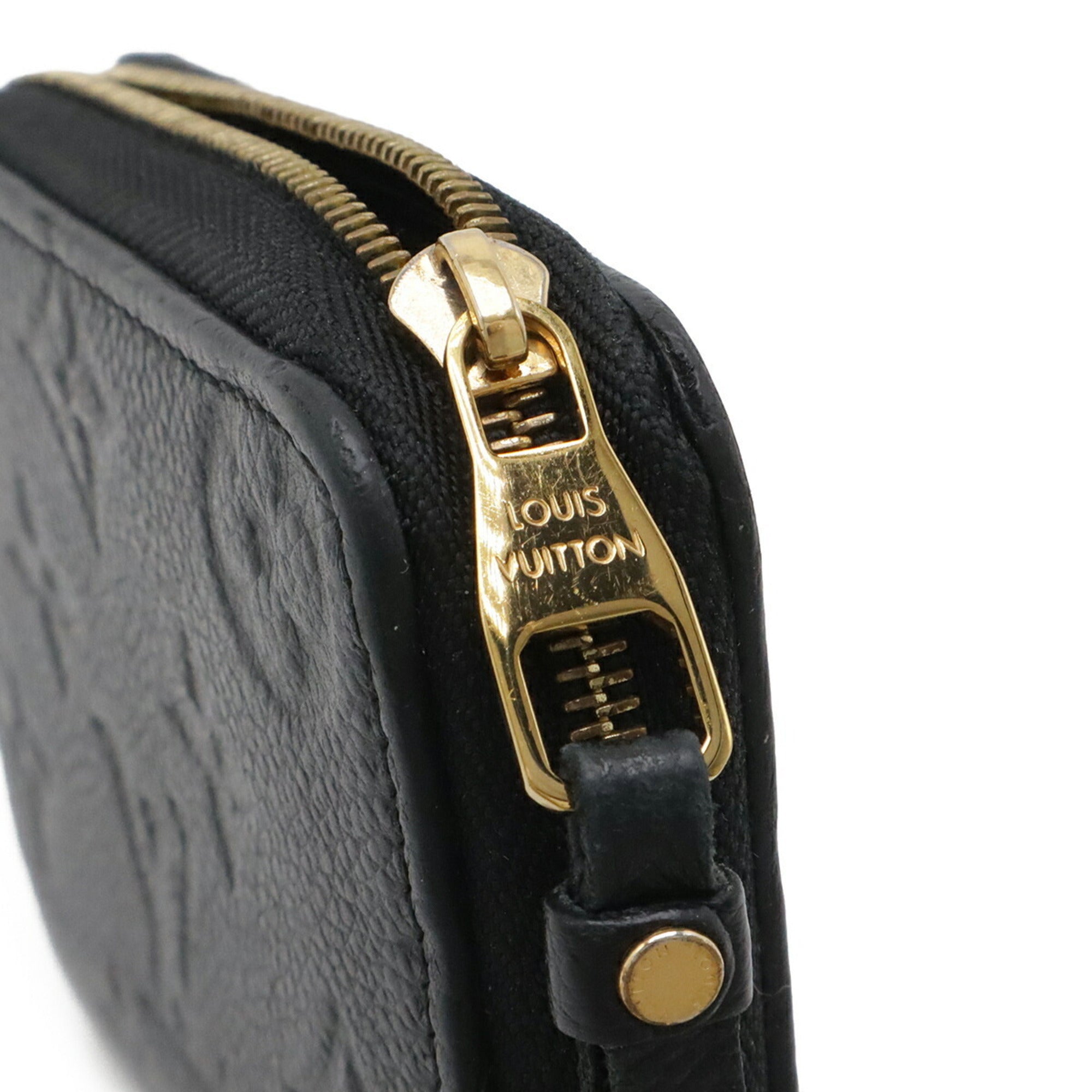 Louis Vuitton Black Noir Monogram Empreinte Coin Purse/Coin Case (Pre-Owned)