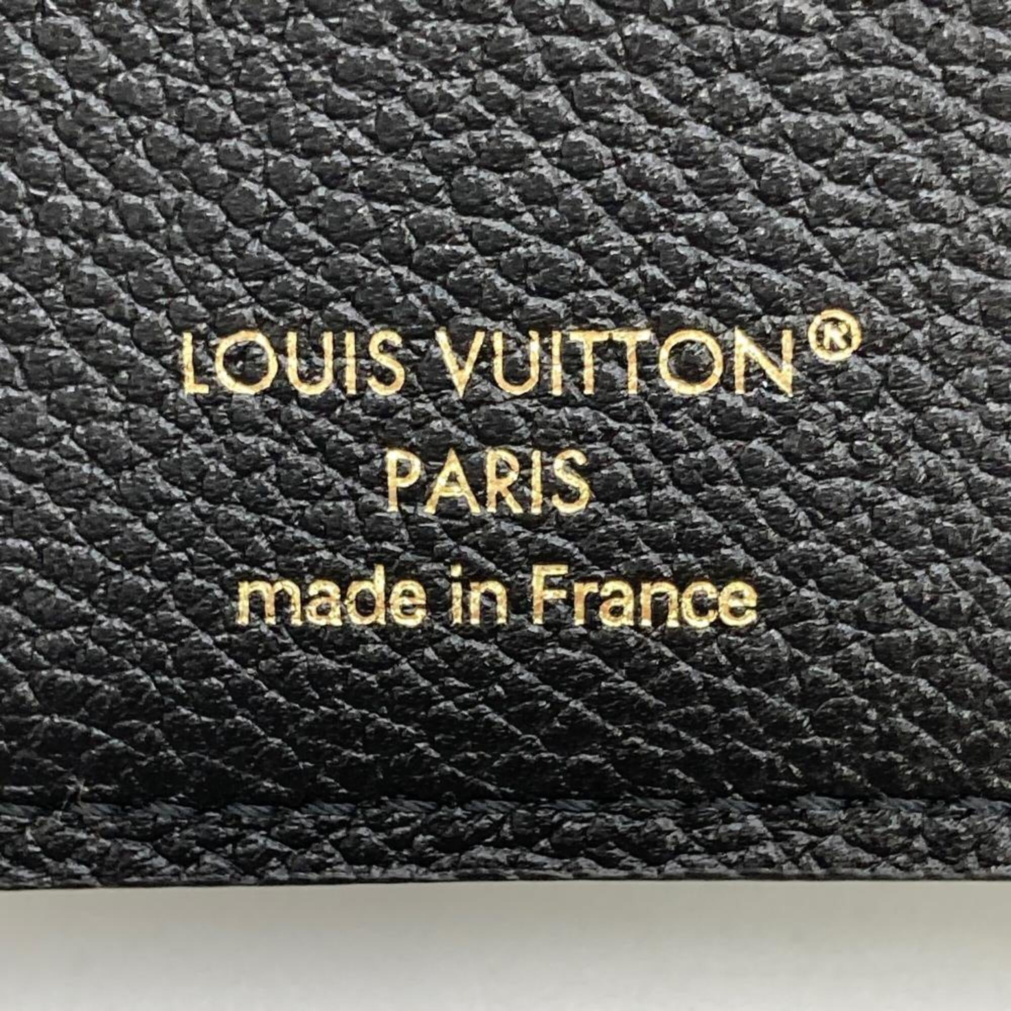 Louis Vuitton Black Monogram Noir Monogram Empreinte Wallet (Bi-Fold) (Pre-Owned)