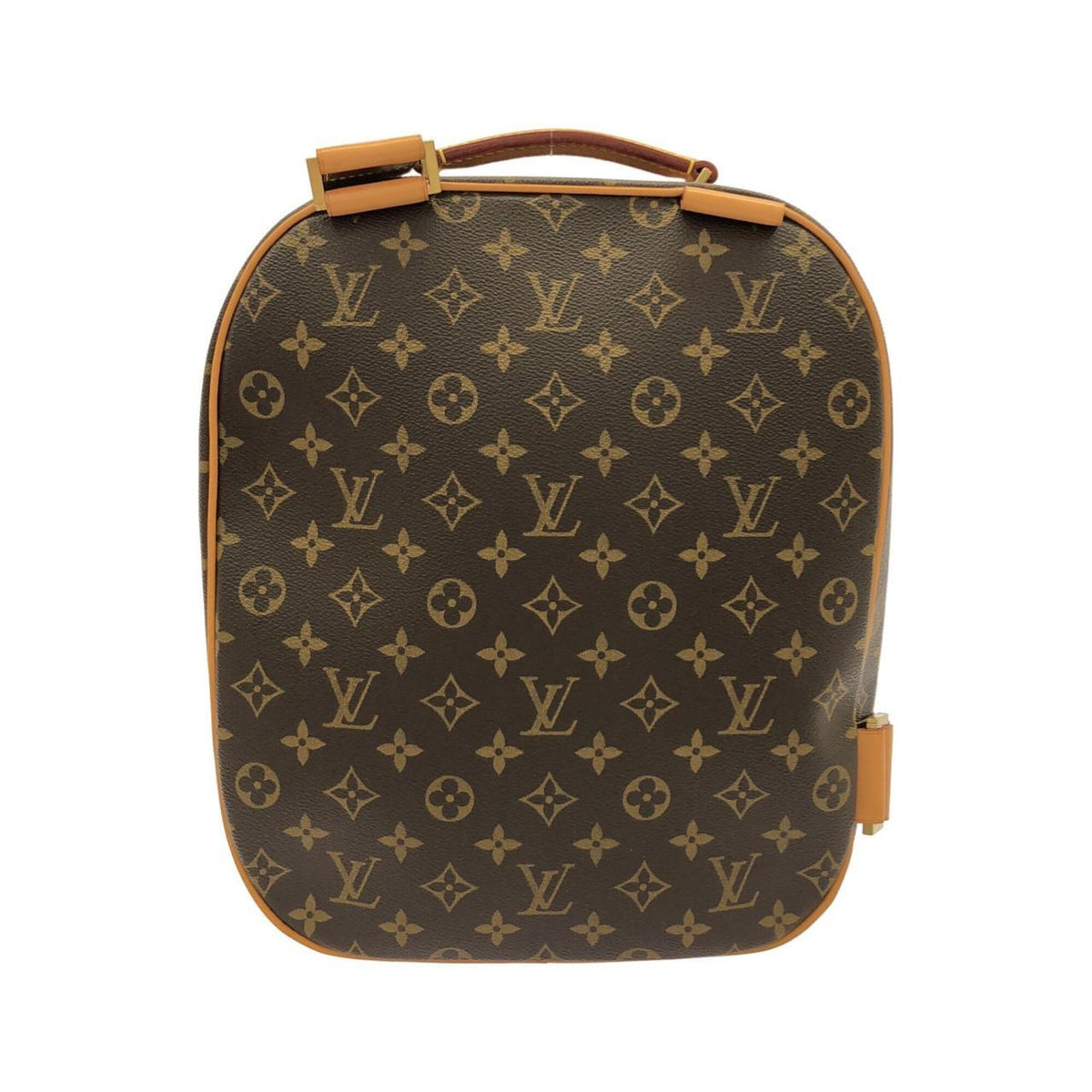 Louis Vuitton Marron Coated Canvas Shoulder Bag (Pre-Owned)