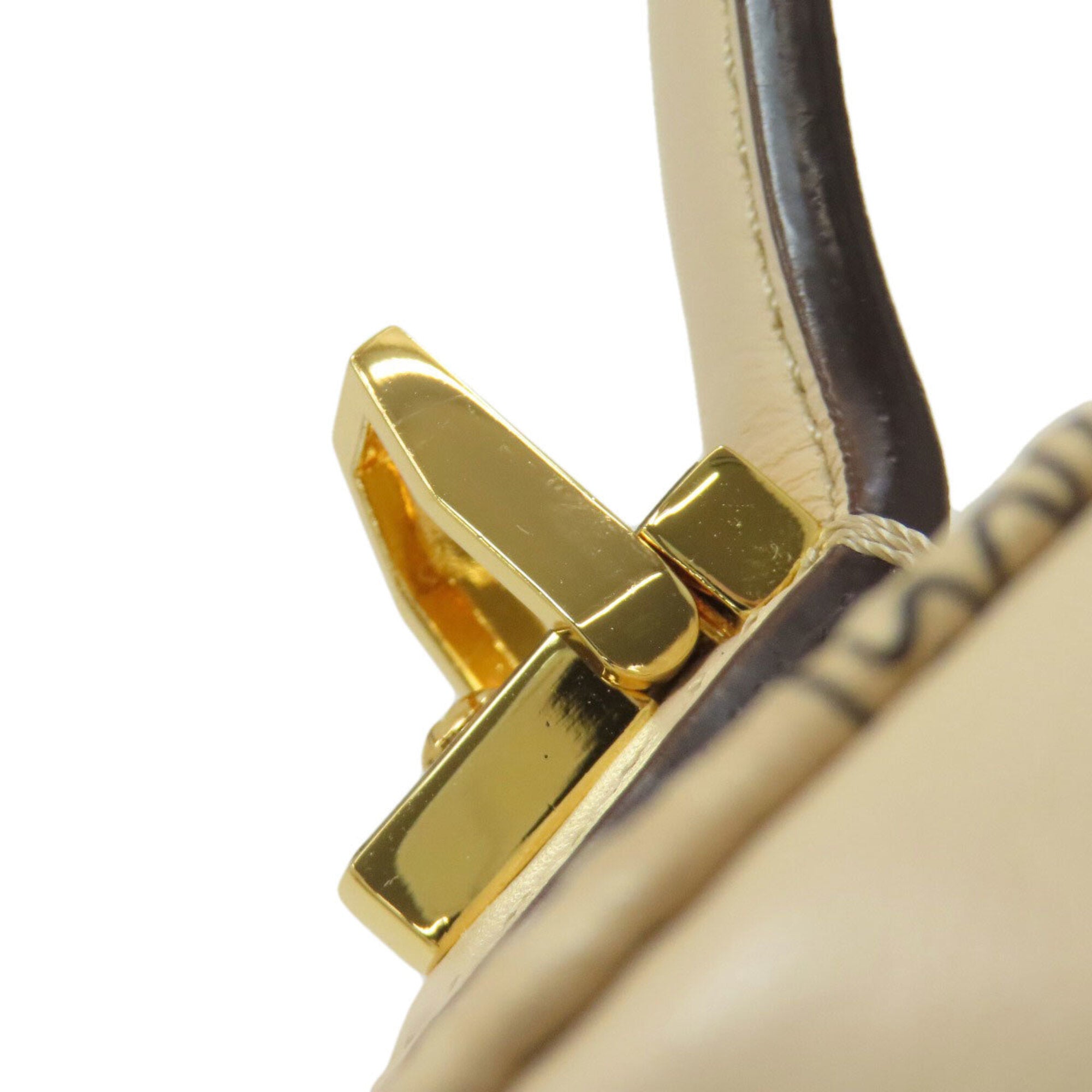 Mcm Beige Pvc Handbag (Pre-Owned)