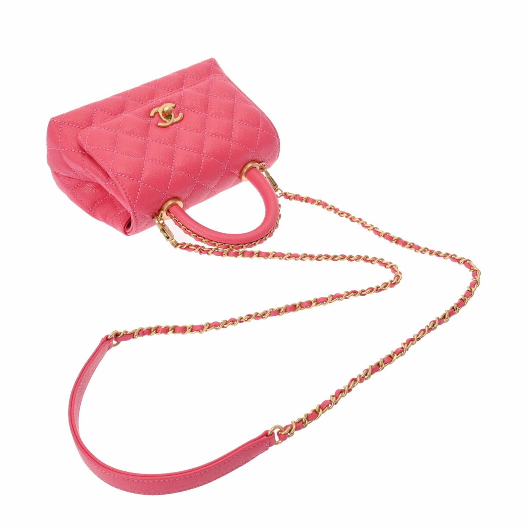 Chanel Pink Handbag (Pre-Owned)