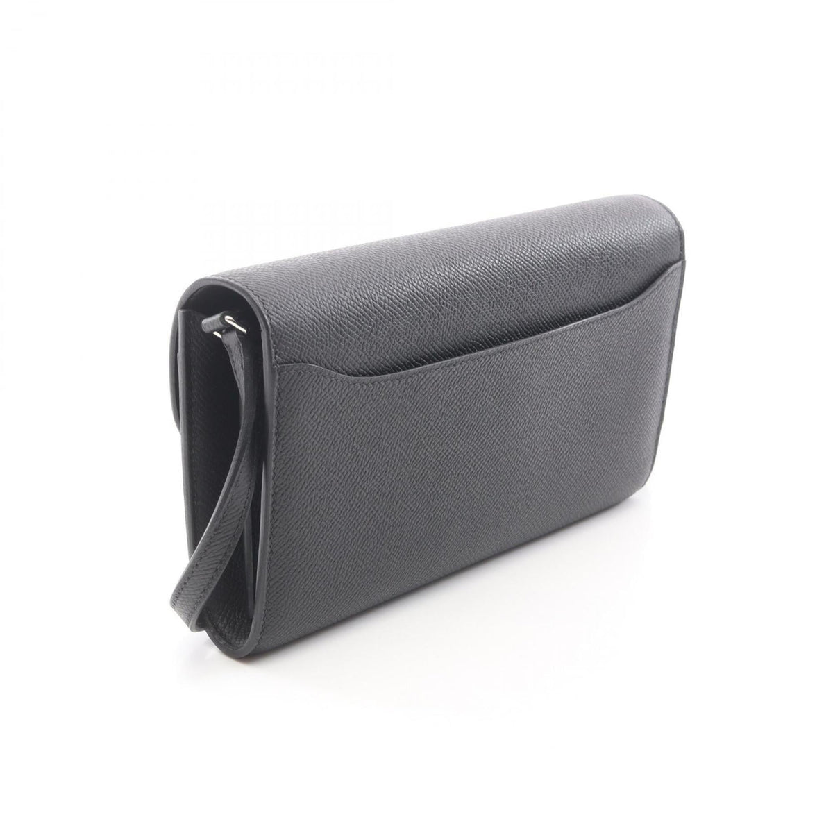 Hermes Black Epsom Leather Handbag Shoulder Bag (Pre-Owned)