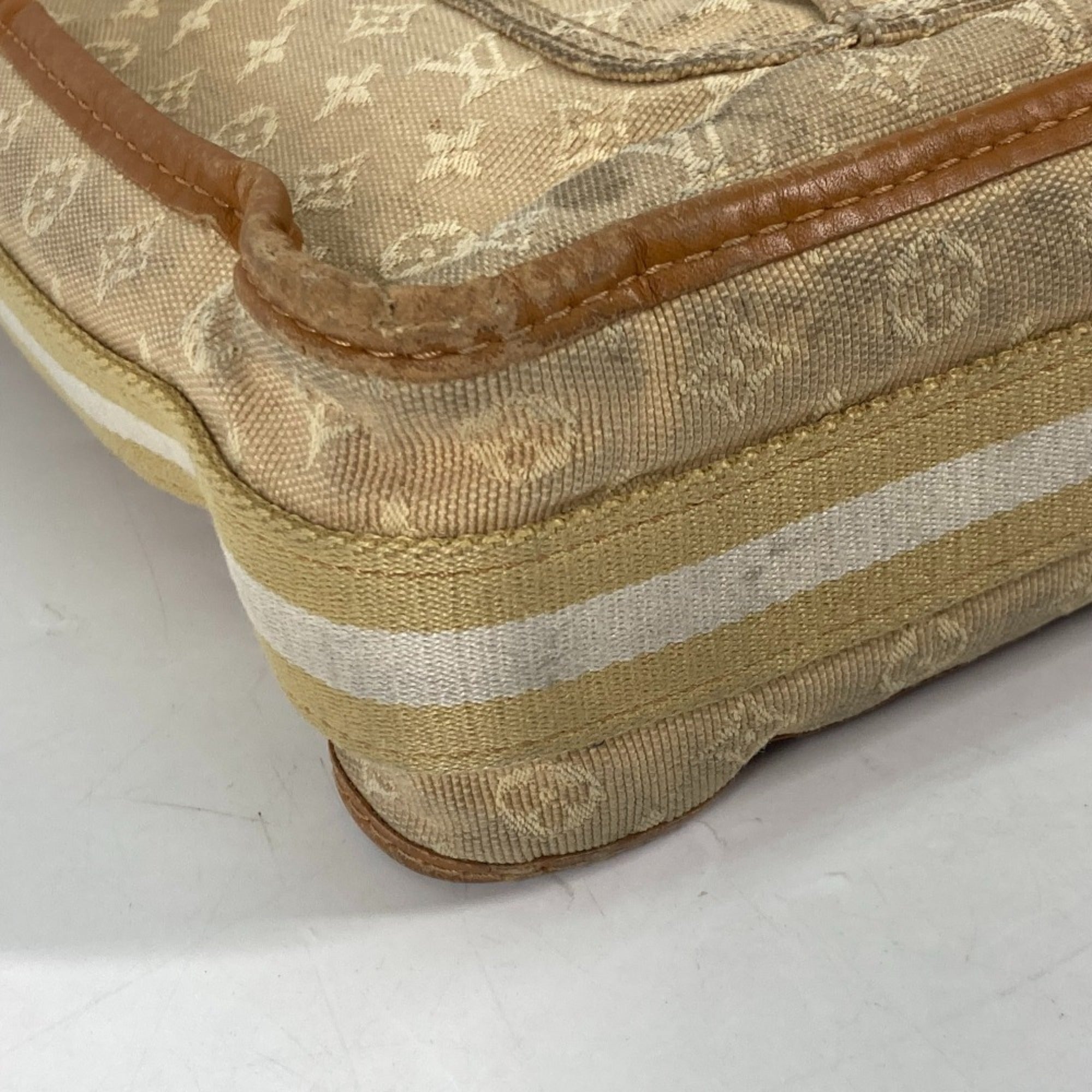 Louis Vuitton Beige Galle Monogram Monogram Mini Shoulder Bag (Pre-Owned)