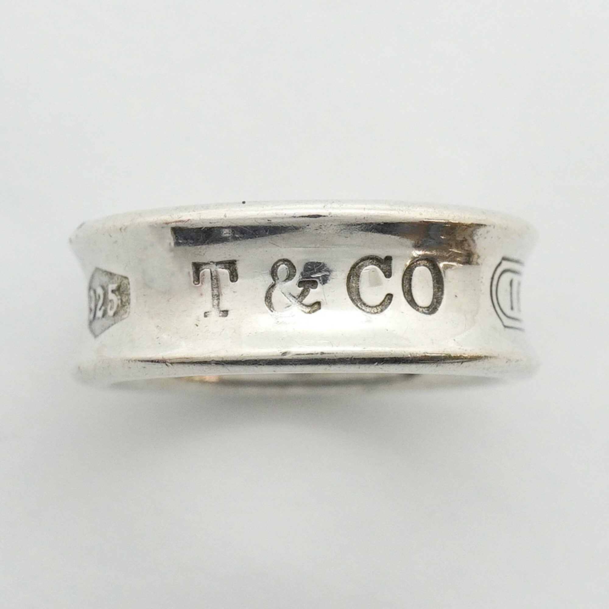 Tiffany Silver 925 Band Ring (Pre-Owned)