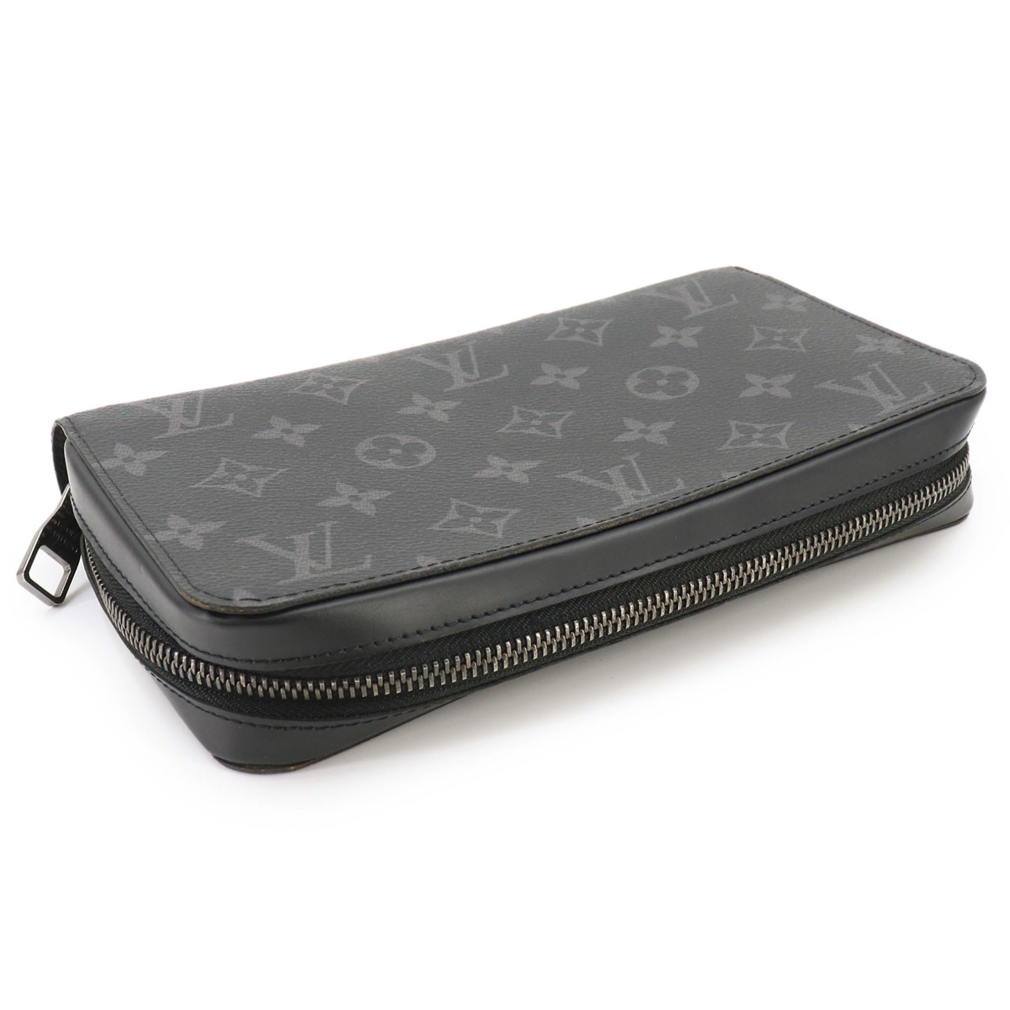 Louis Vuitton Monogram Eclipse Monogram Eclipse Canvas Long Wallet (Bi-Fold) (Pre-Owned)