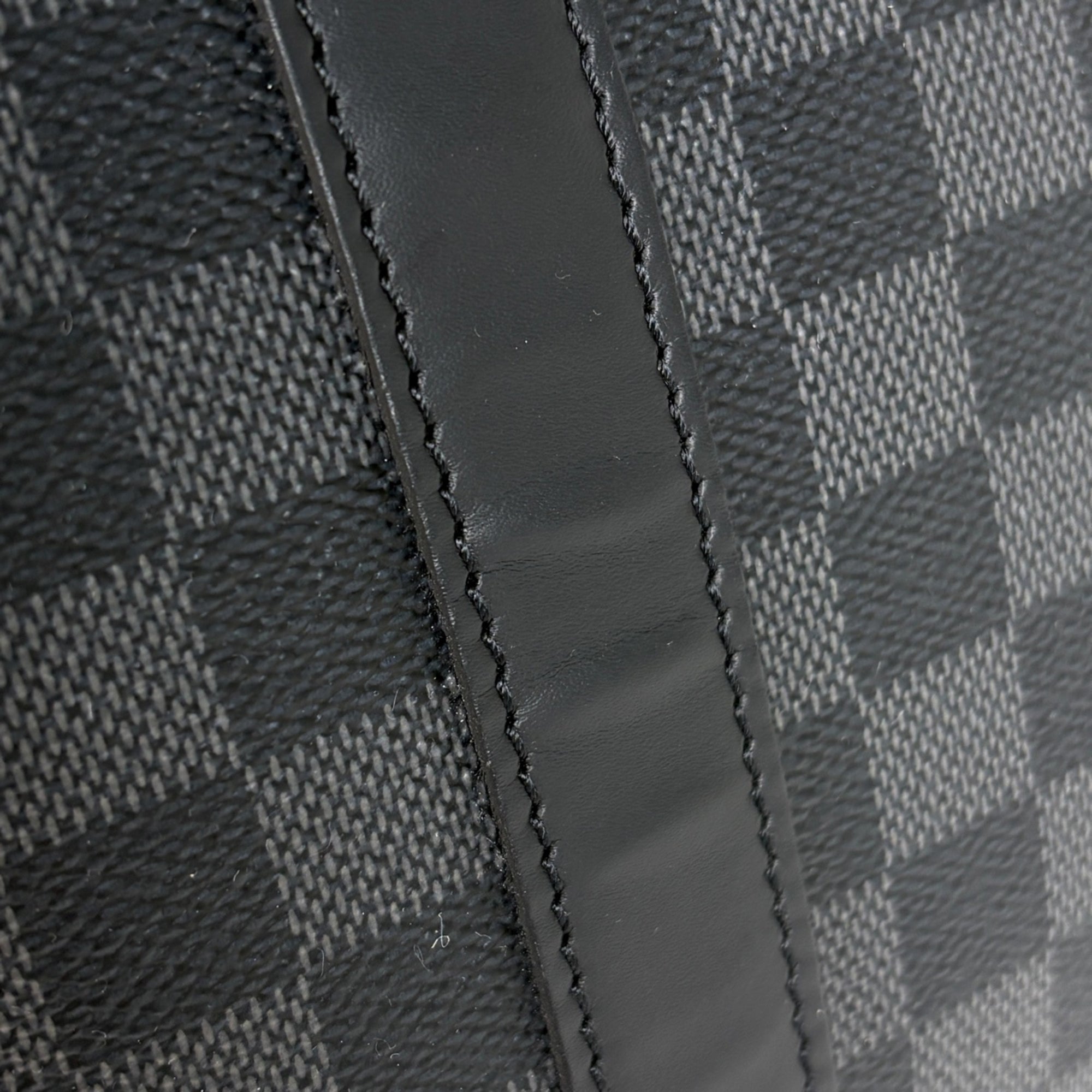 Louis Vuitton Black Noir Damier Graphite Tote Bag (Pre-Owned)