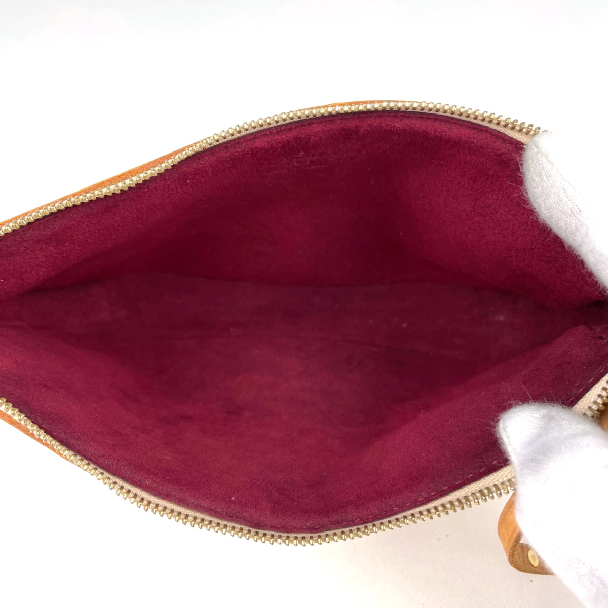 Louis Vuitton Blanc White Monogram Multicolore Pochette Pouch (Pre-Owned)