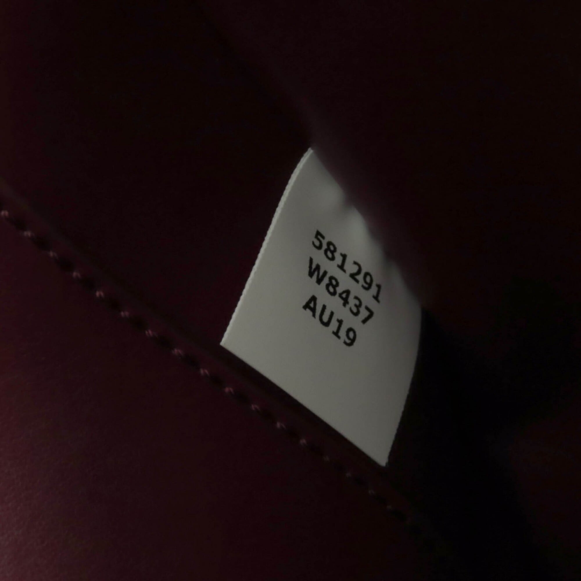 Stella Mccartney Bordeaux Canvas Leather Shoulder Bag (Pre-Owned)